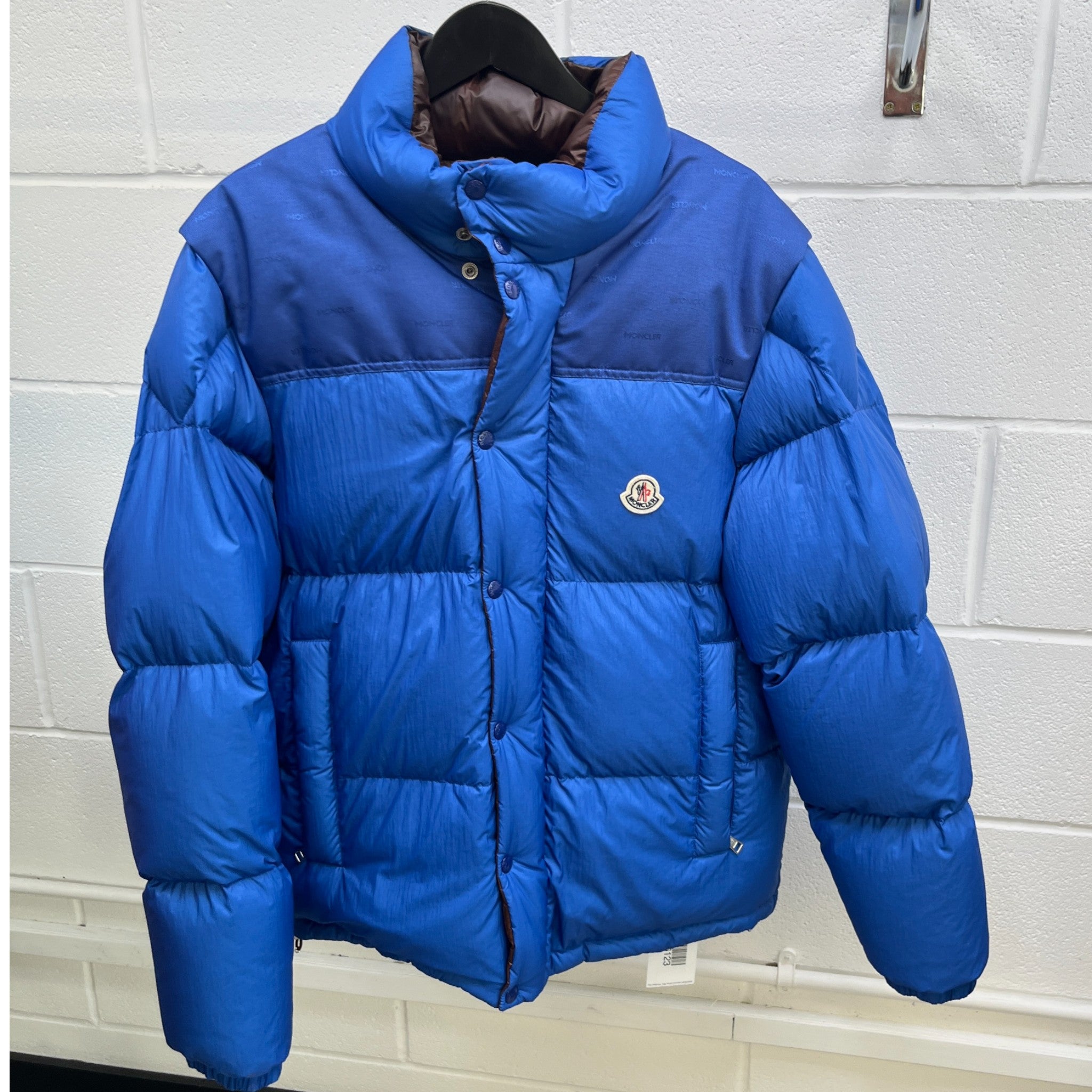 Men's Verone Reversible Down Jacket Blue Size 4 / XL