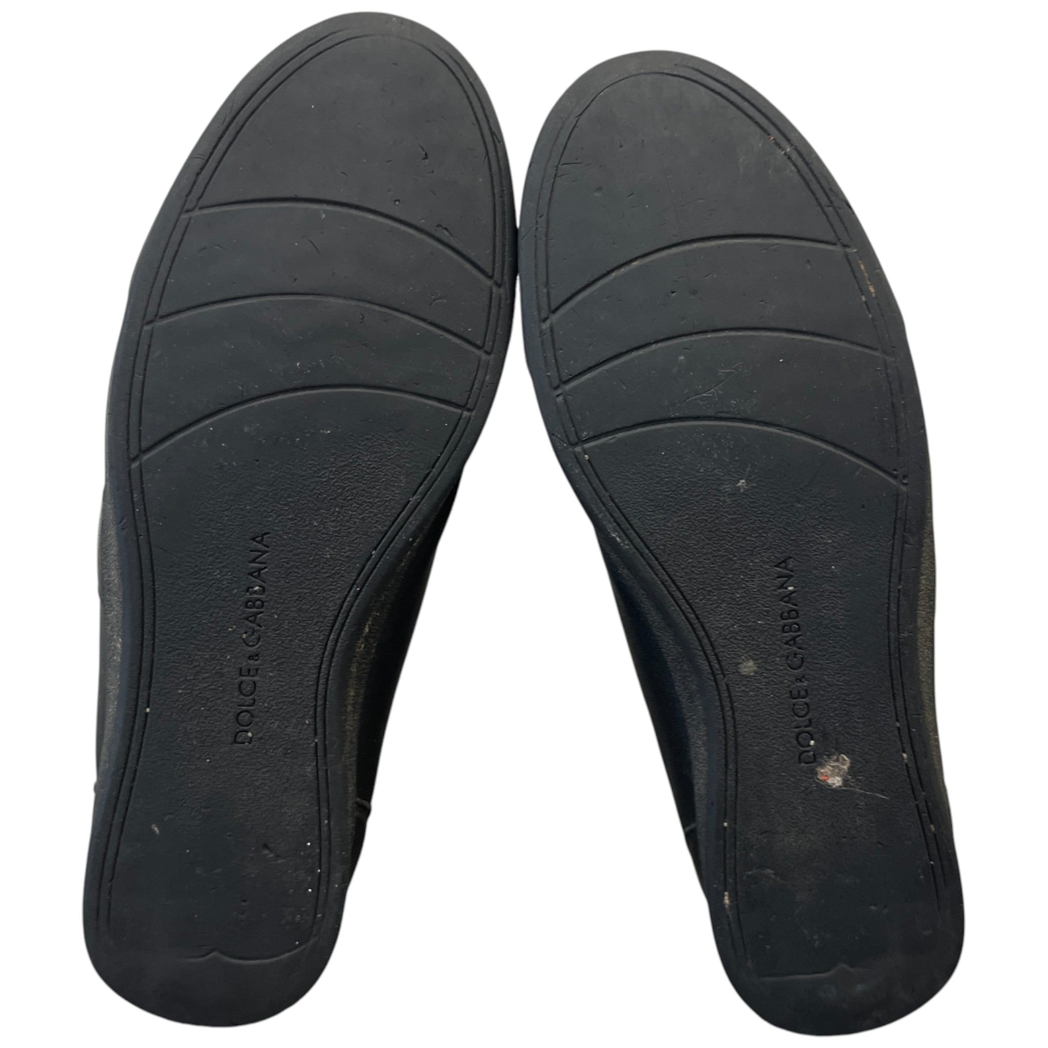 Women's Plaque Logo Low Trainers Black Size EU 38 / UK 5