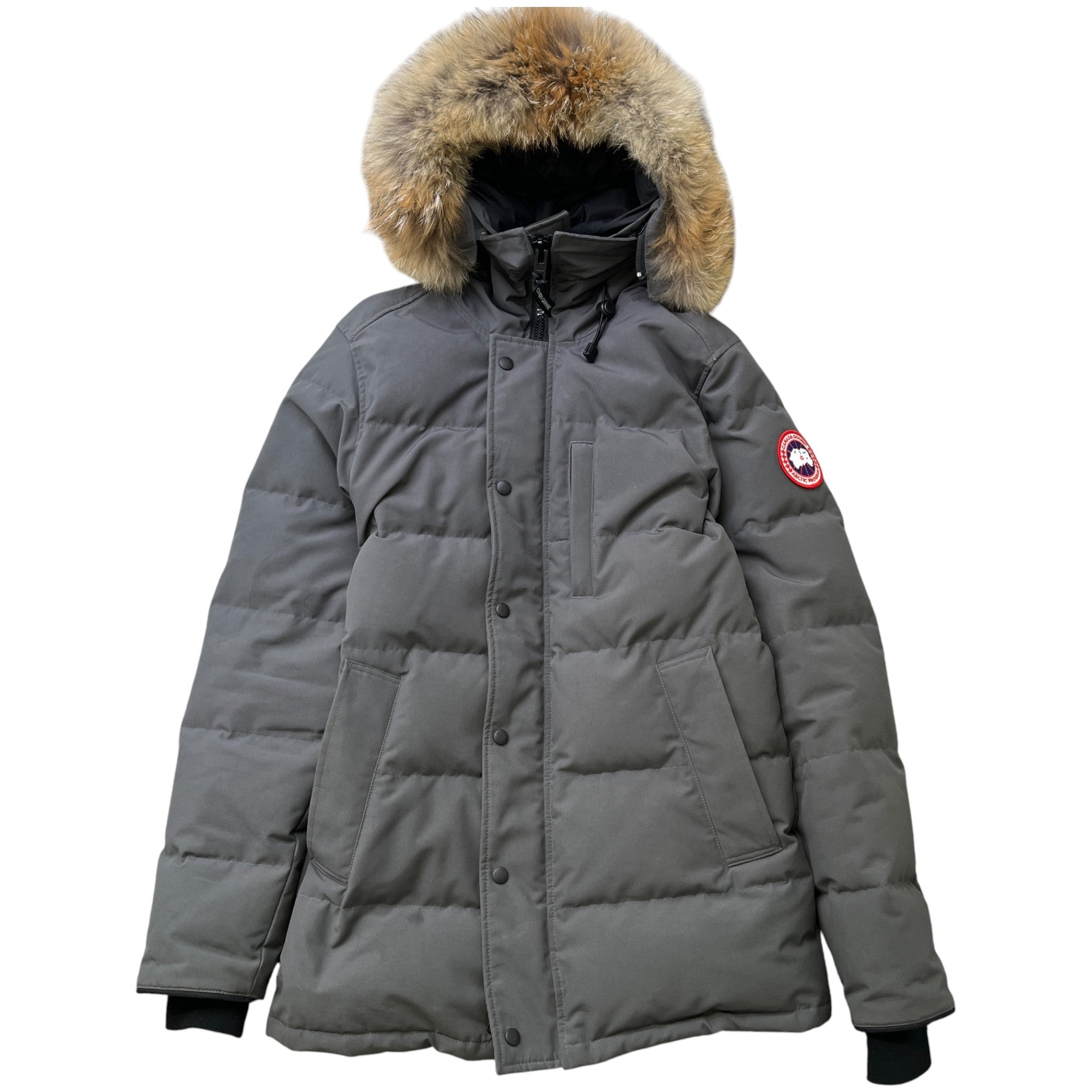 Men's Carson Down Jacket Grey Size S