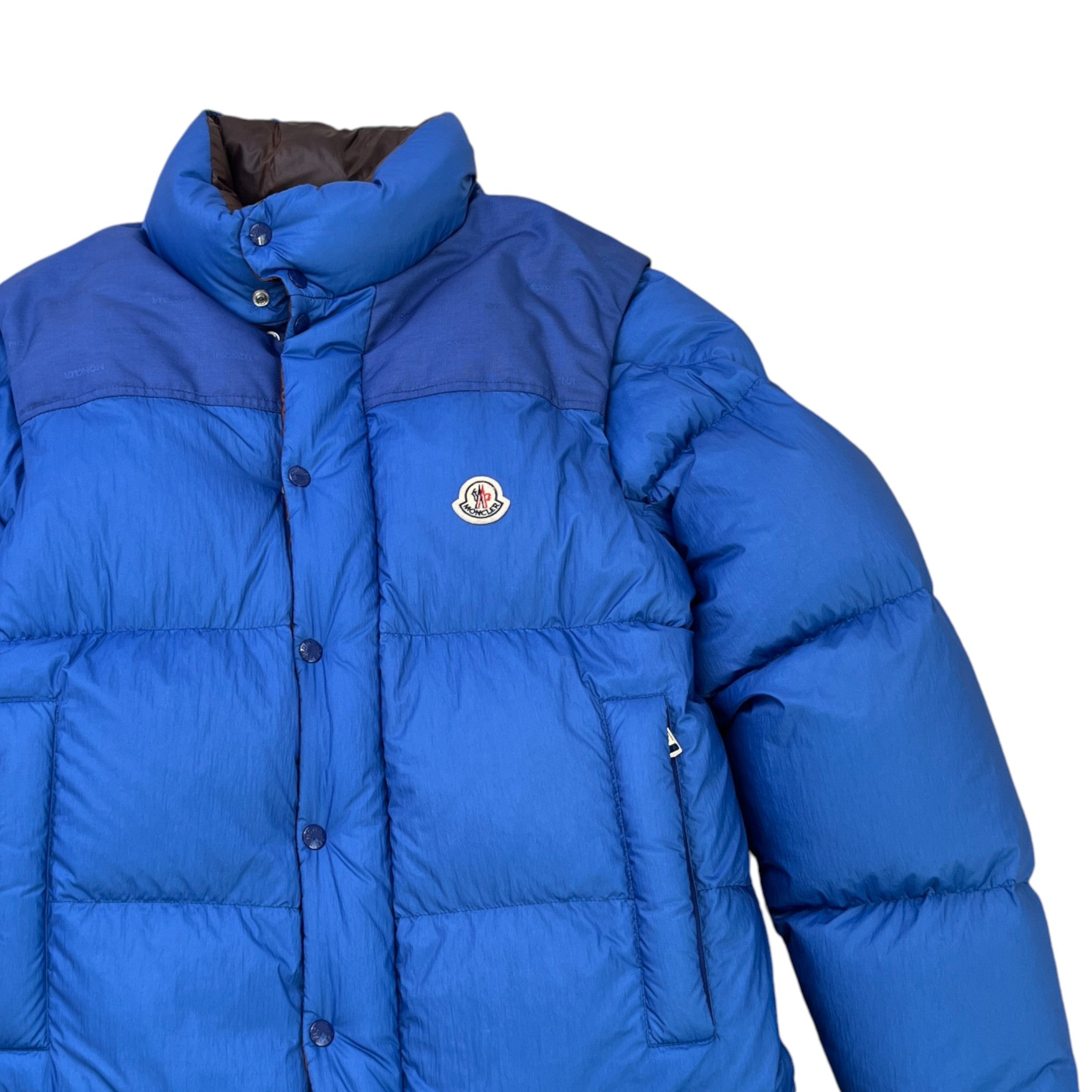 Men's Verone Reversible Down Jacket Blue Size 4 / XL