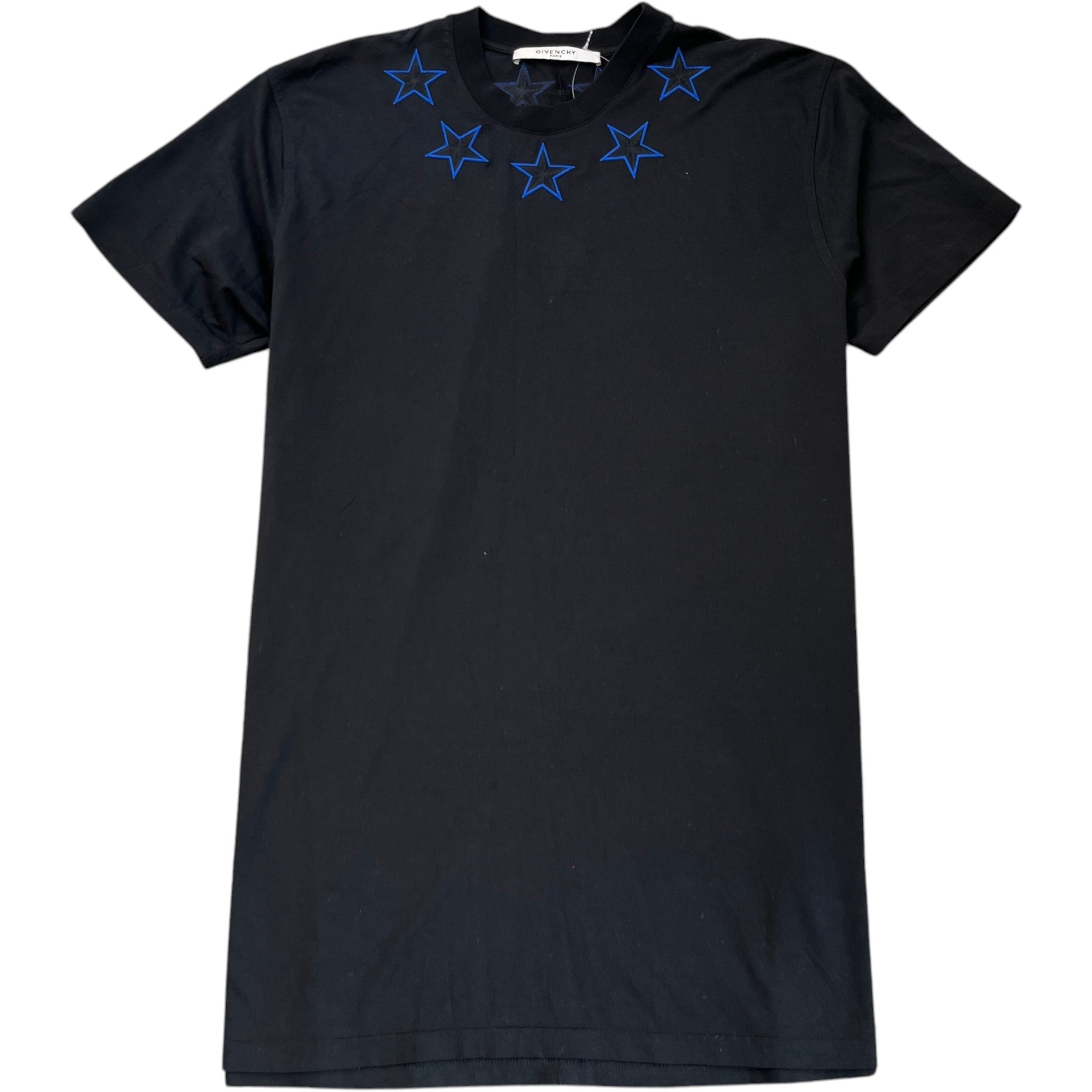 Men's Embroidered Logo T-Shirt Black Size XS