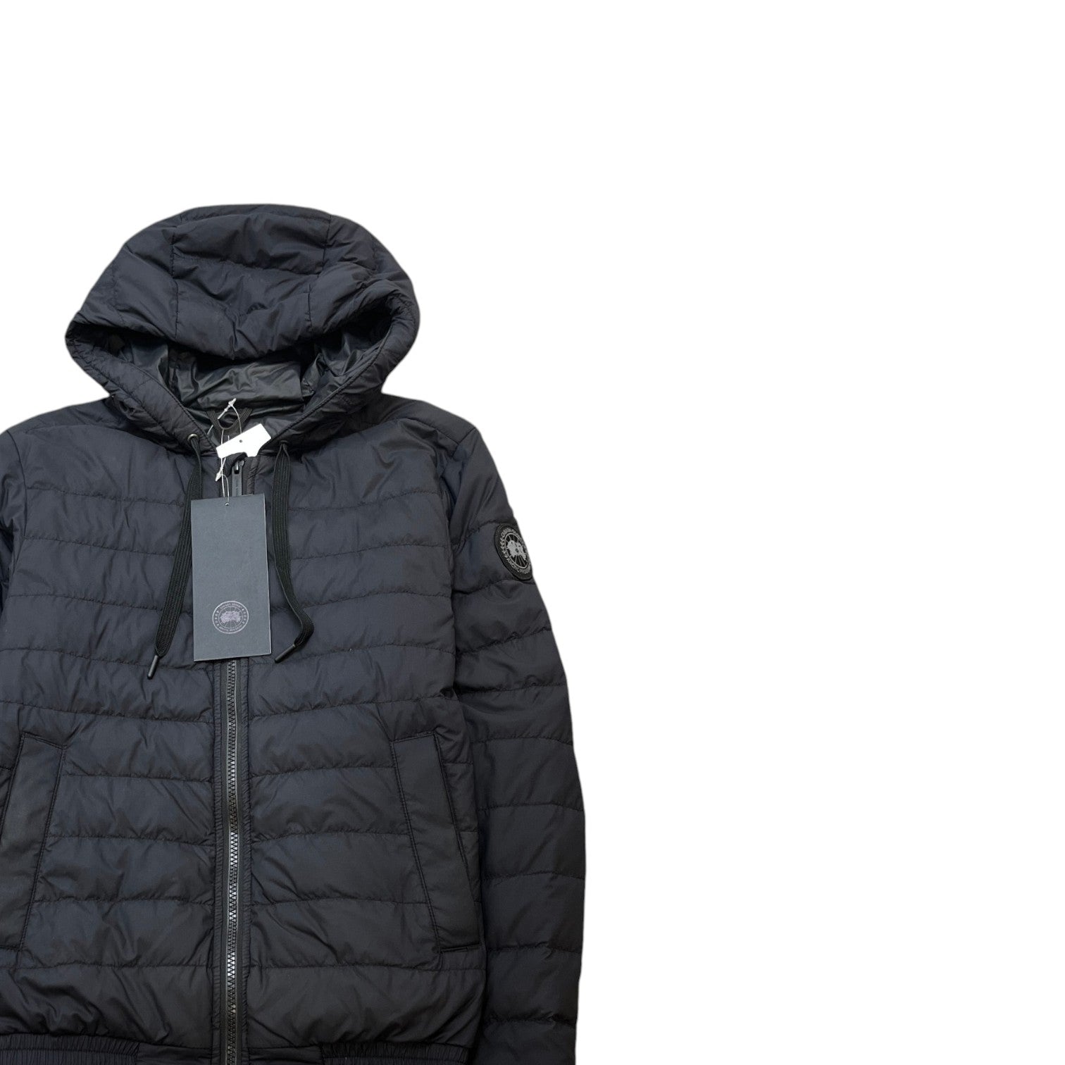 Men's Sydney Hoody Down Jacket Black Size XS