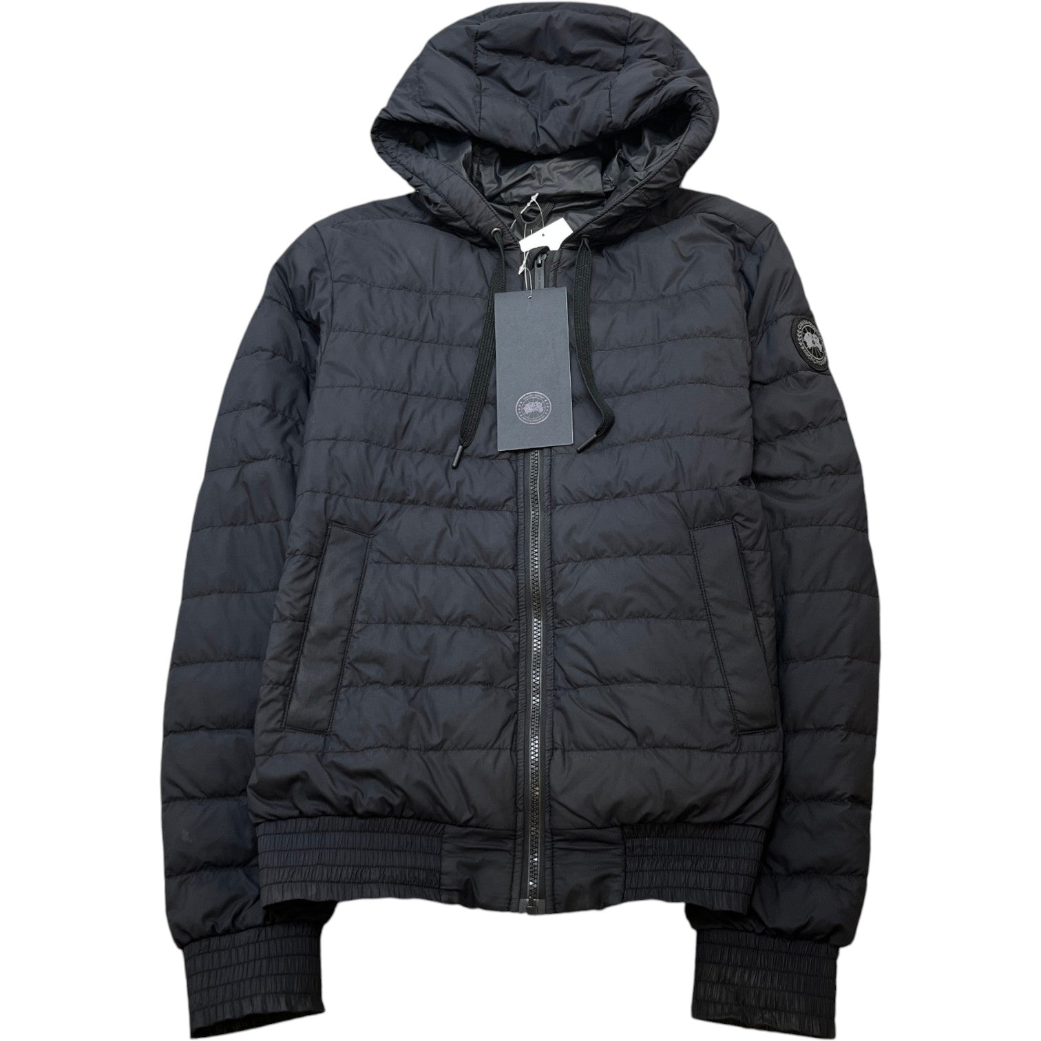 Men's Sydney Hoody Down Jacket Black Size XS