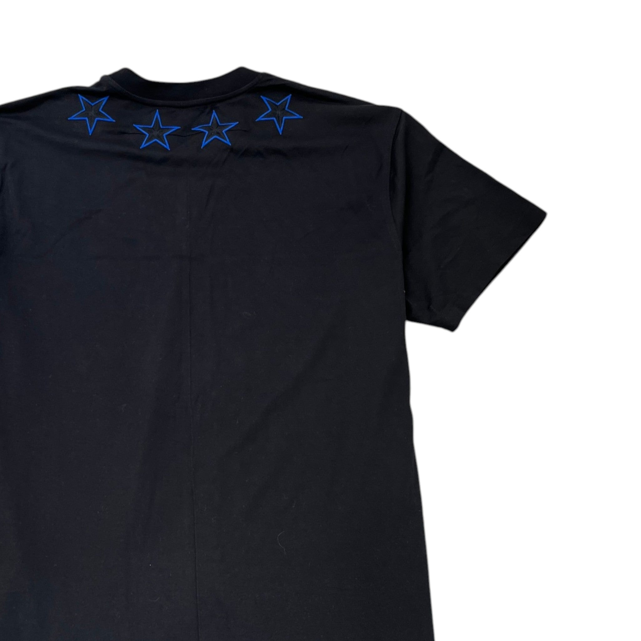 Men's Embroidered Logo T-Shirt Black Size XS