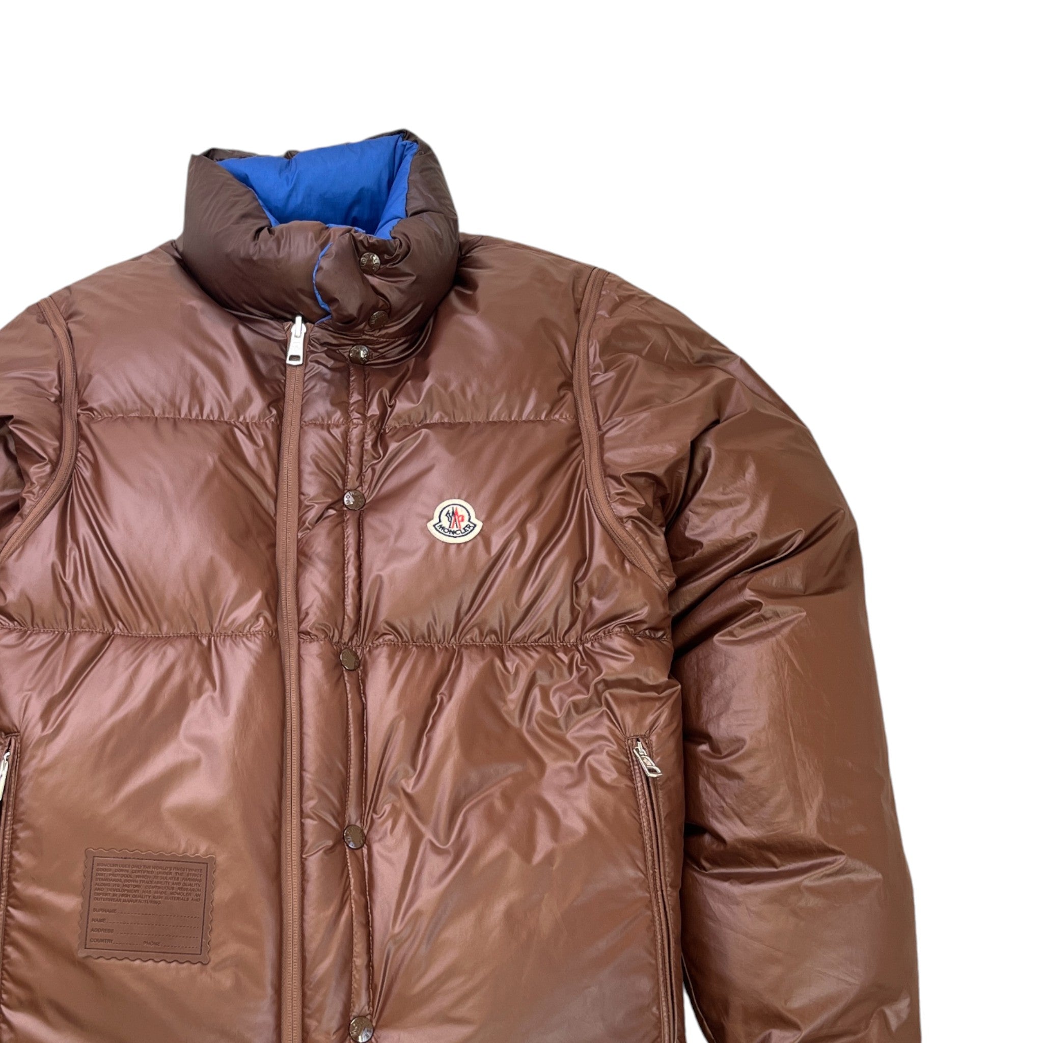 Men's Verone Reversible Down Jacket Blue Size 4 / XL