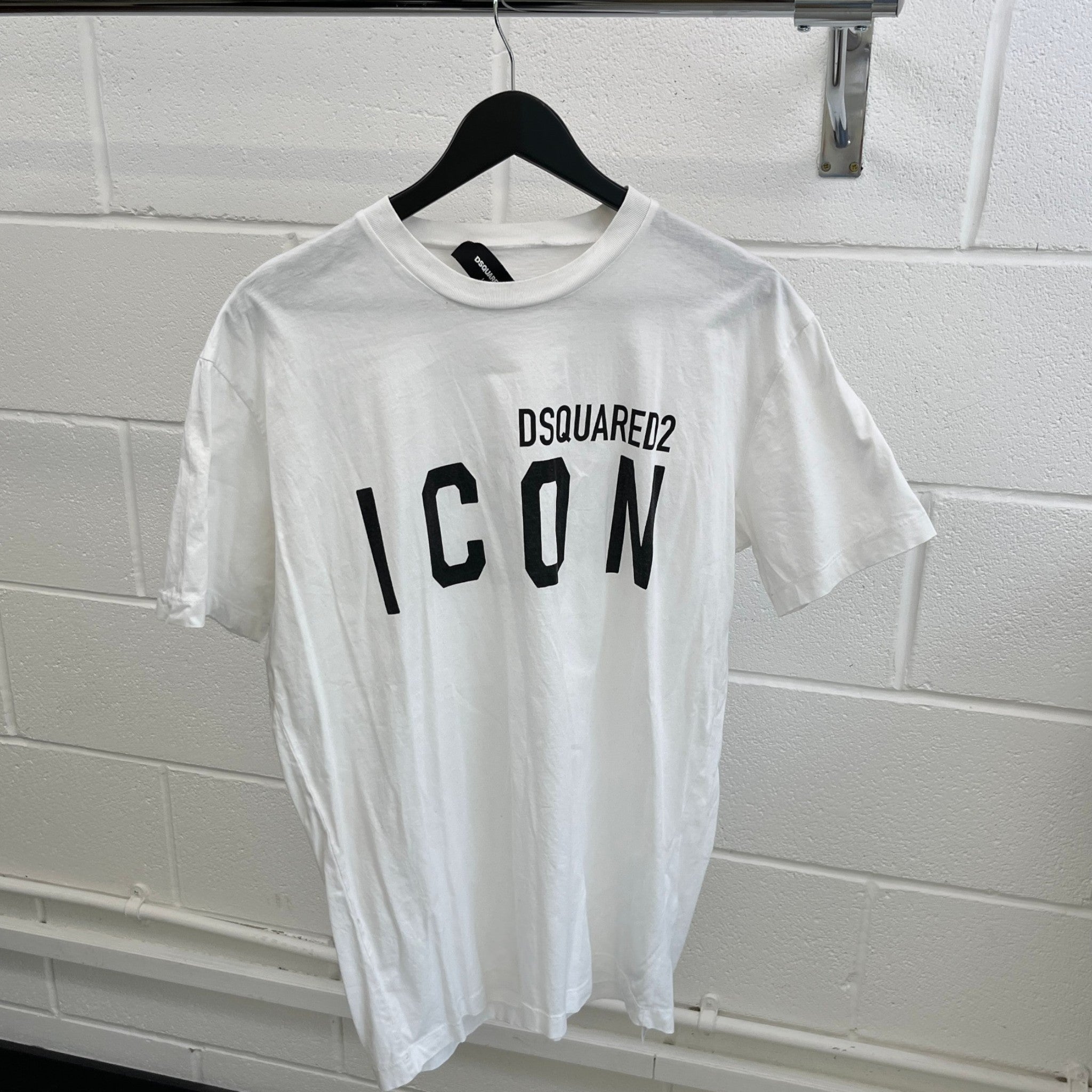 Men's Icon T-Shirt White Size L