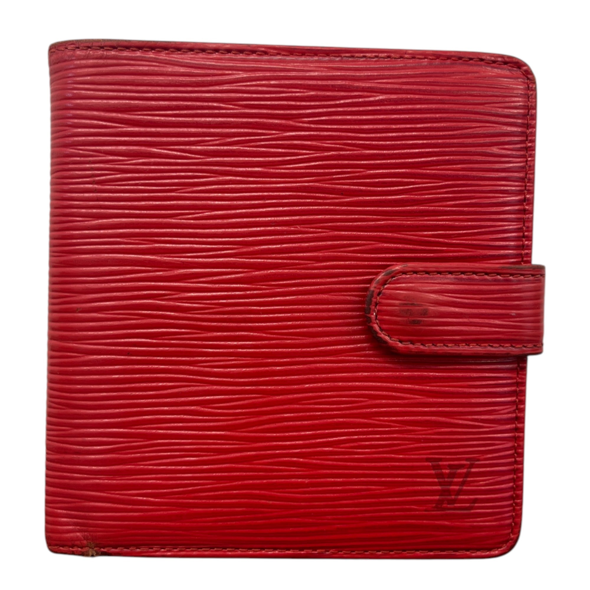 Women's Epi Logo Wallet Red