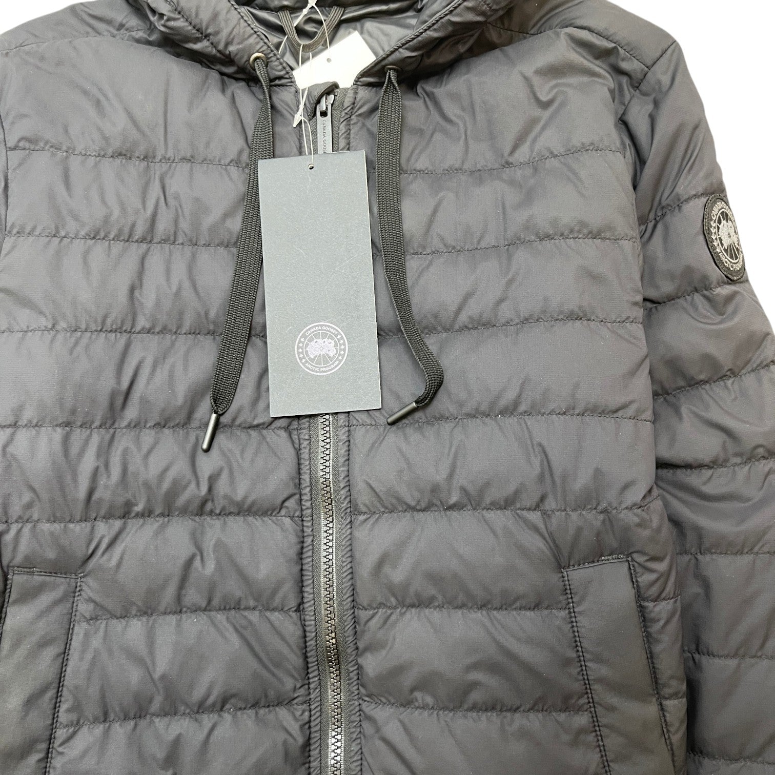 Men's Sydney Hoody Down Jacket Black Size XS