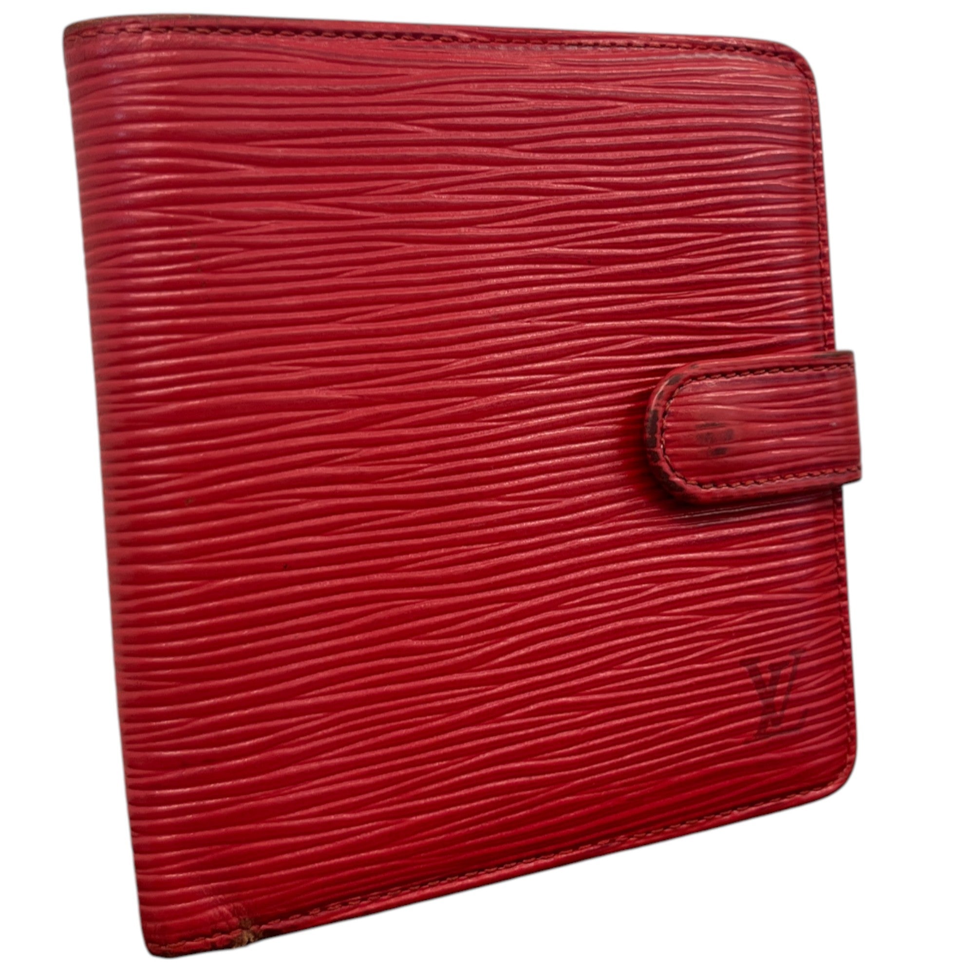 Women's Epi Logo Wallet Red