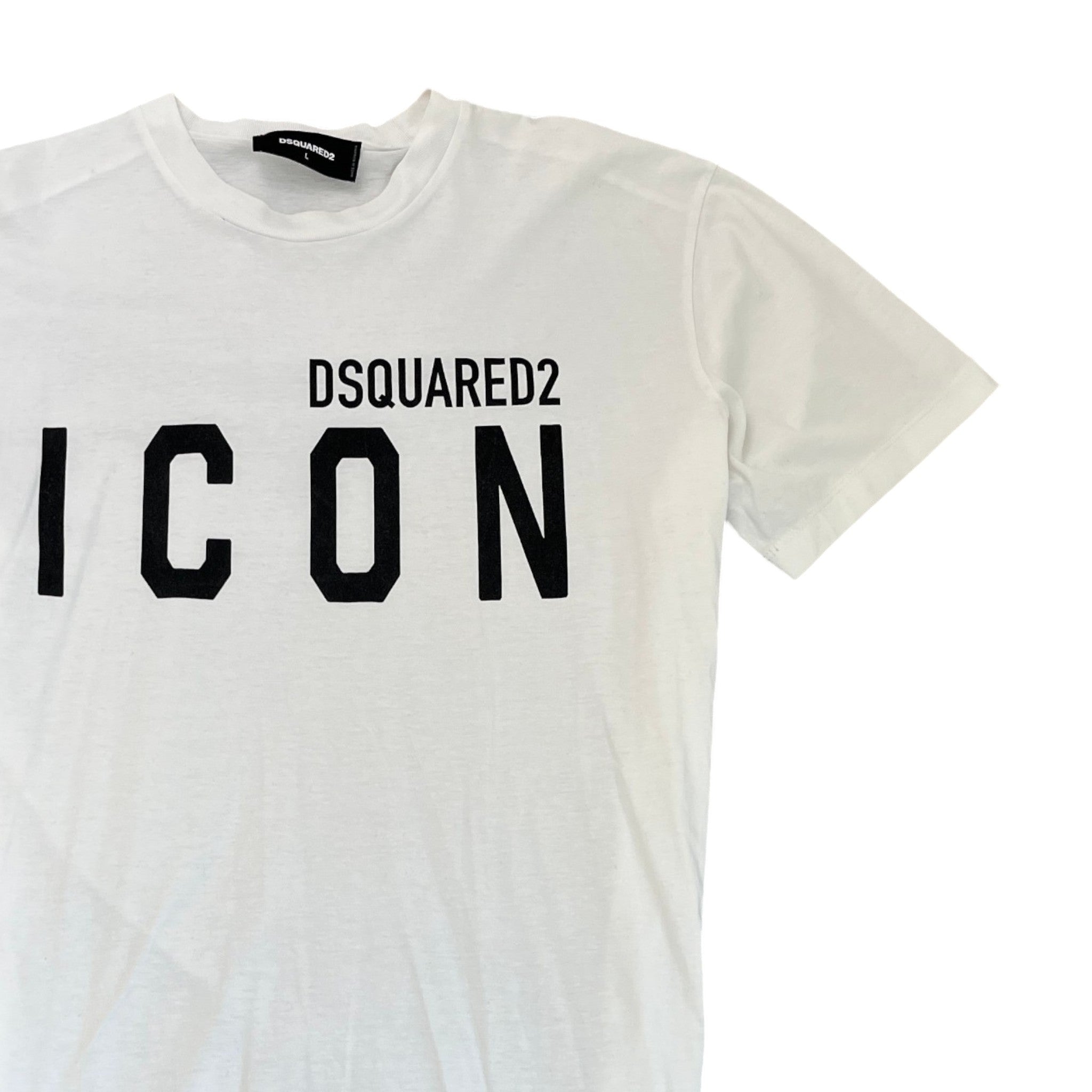 Men's Icon T-Shirt White Size L