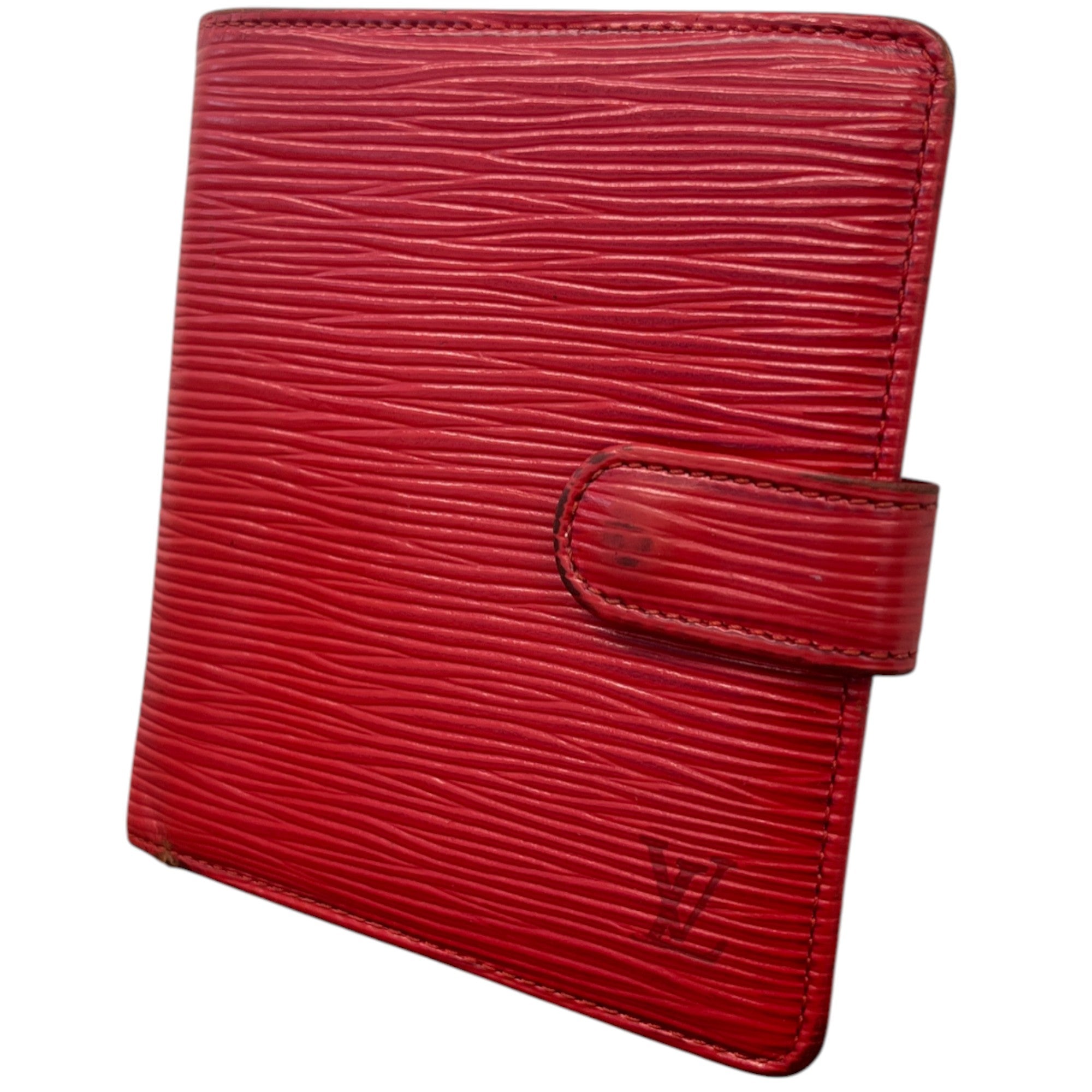Women's Epi Logo Wallet Red