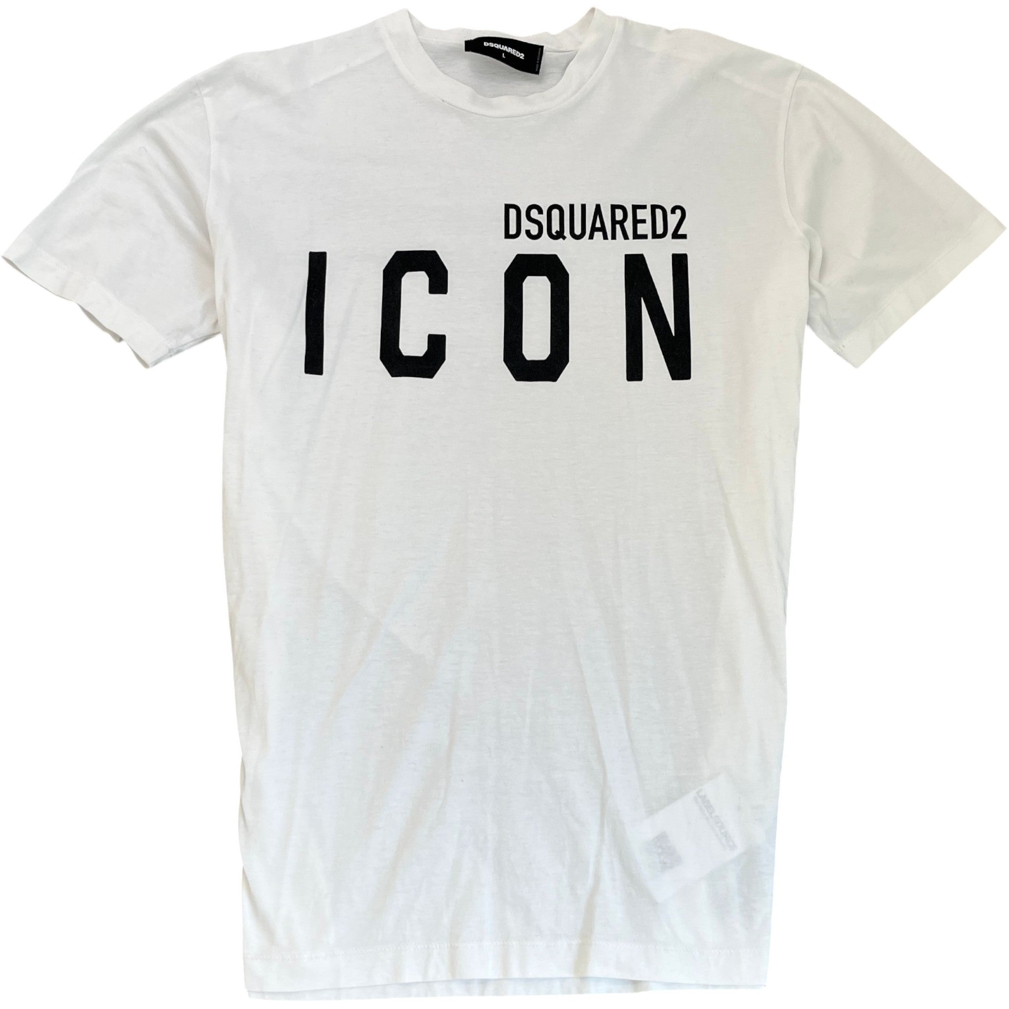 Men's Icon T-Shirt White Size L