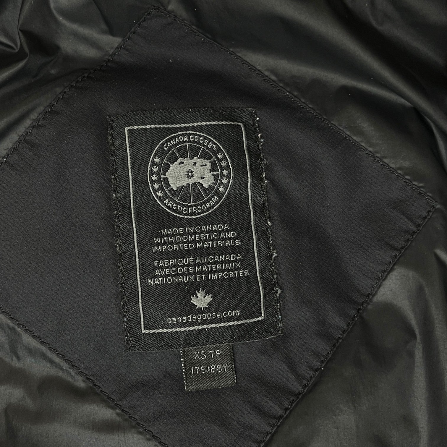 Men's Sydney Hoody Down Jacket Black Size XS