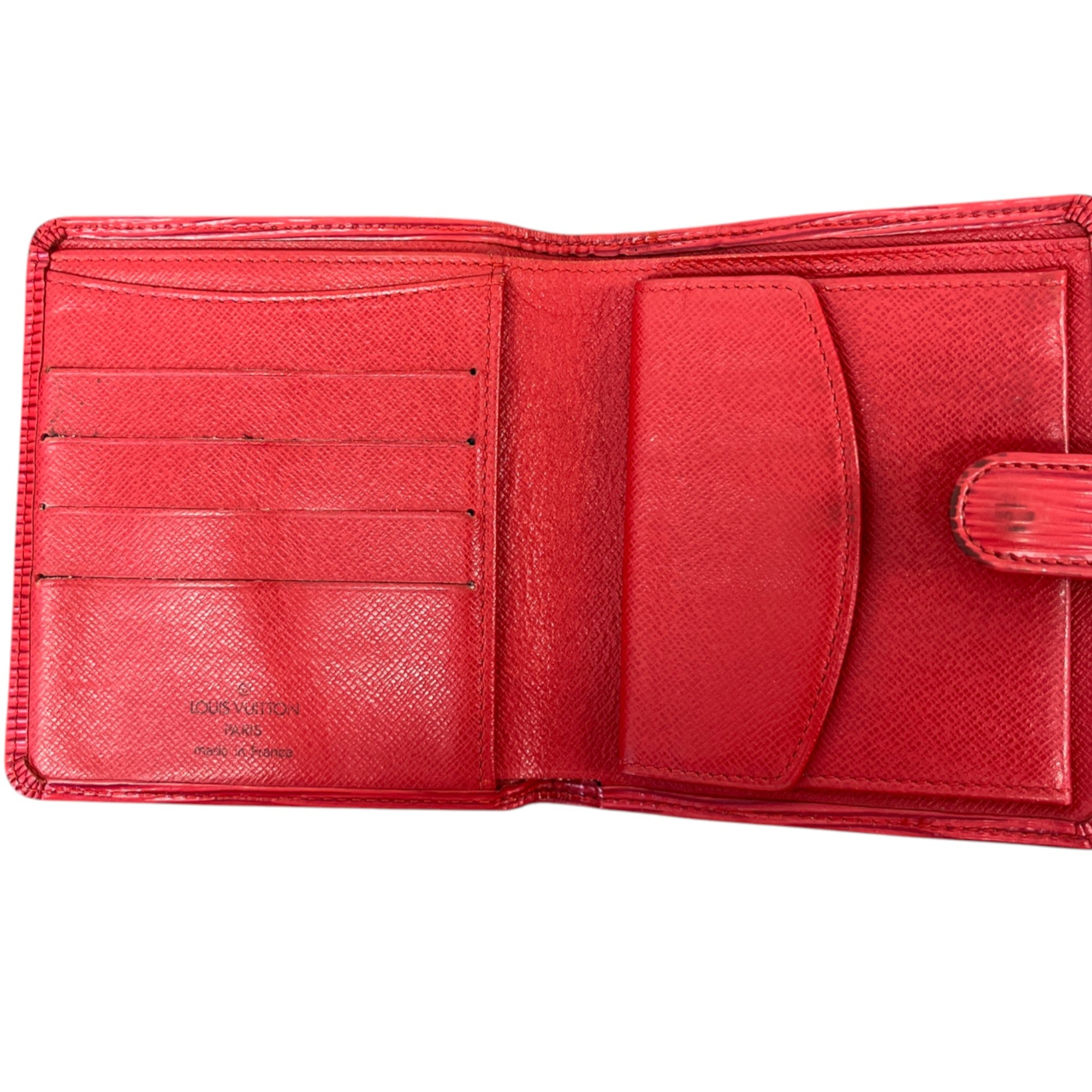 Women's Epi Logo Wallet Red