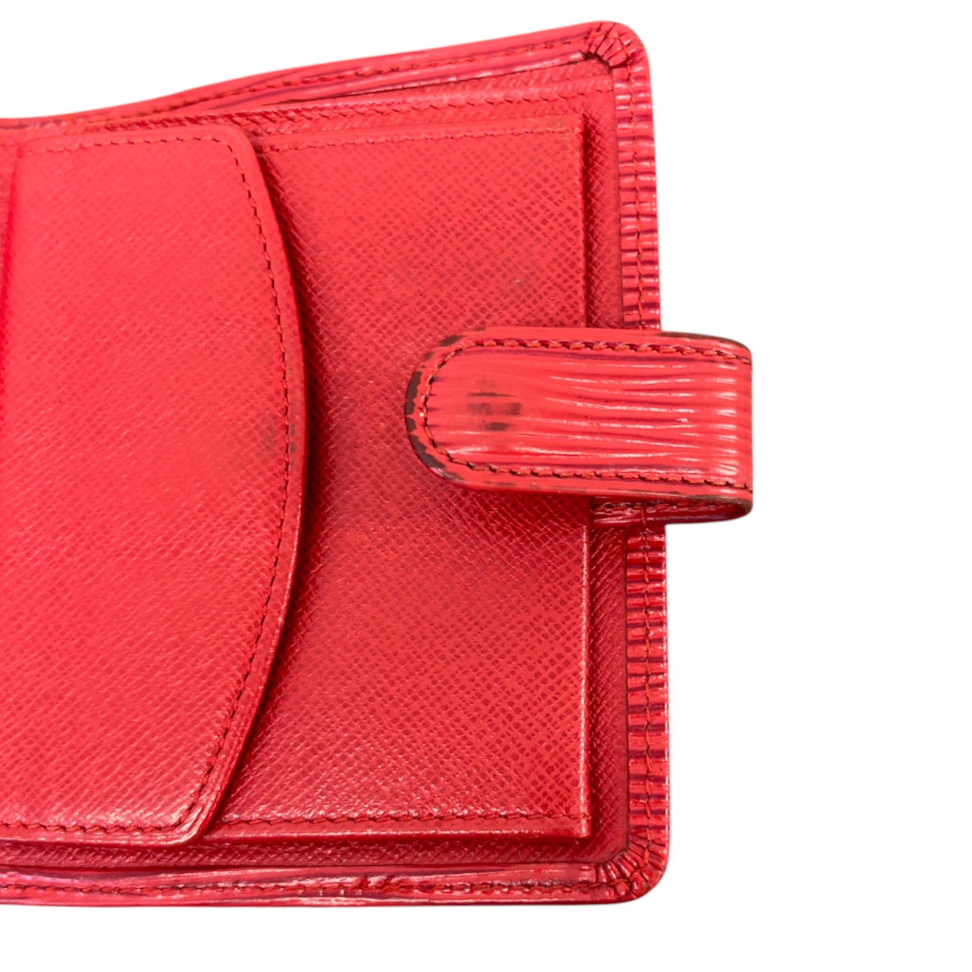 Women's Epi Logo Wallet Red