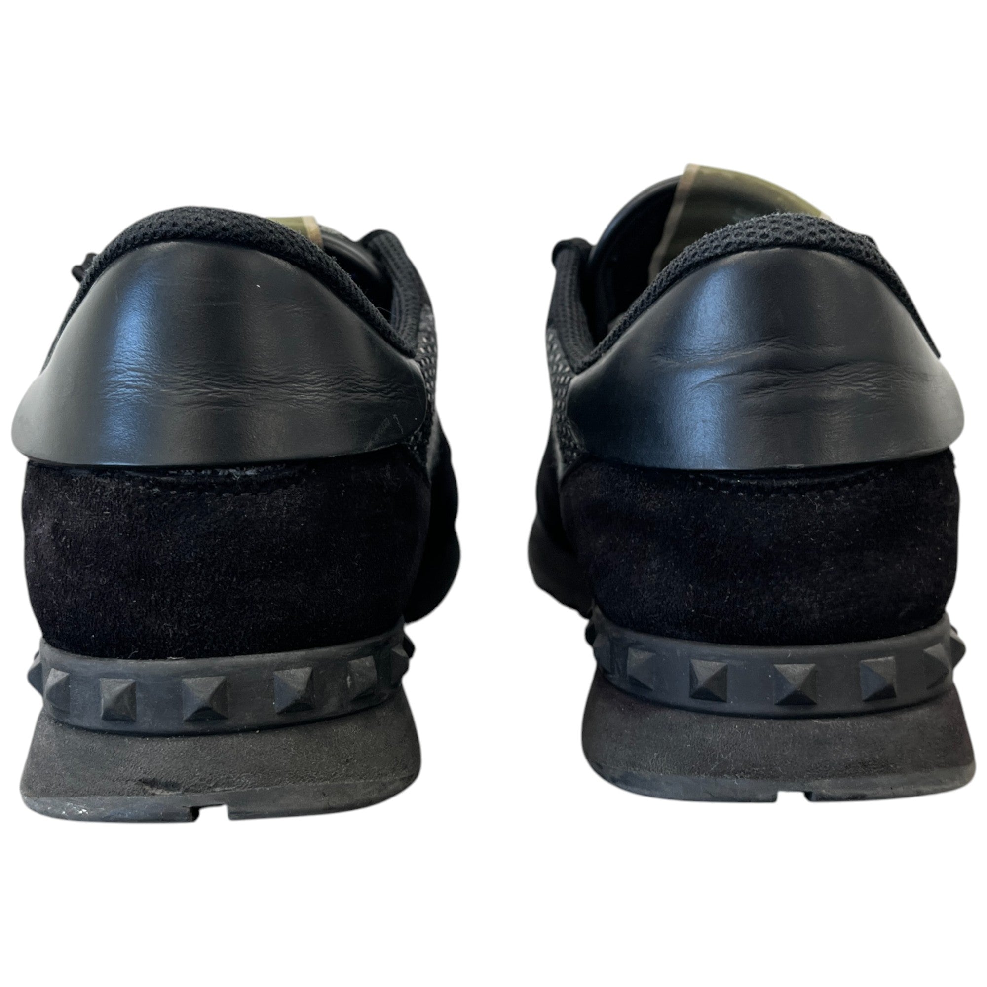 Men's Knit Rockrunner Low Trainers Black Size EU 40.5 / UK 6.5