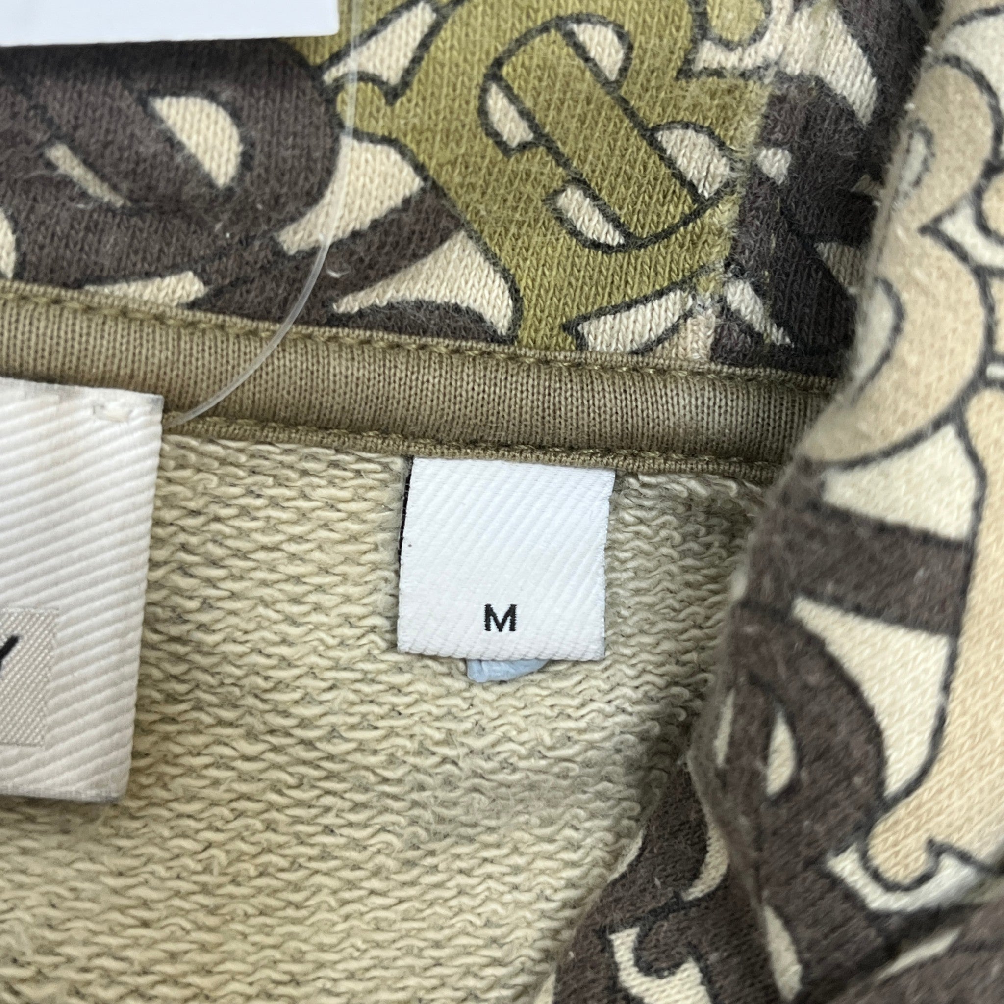 Men's Tb Monogram Hoodie Khaki Size M