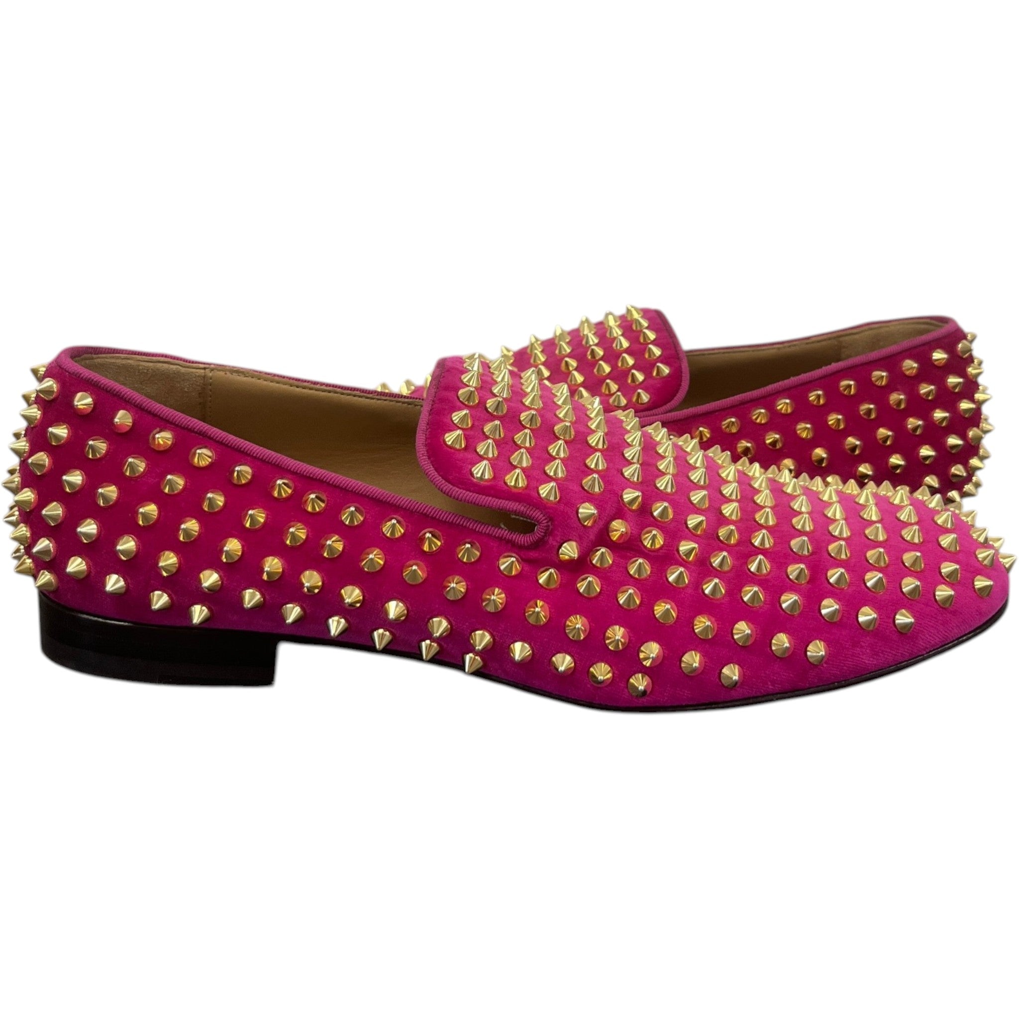 Men's Dandelion Spike Loafers Pink Size EU 41.5 / UK 7.5