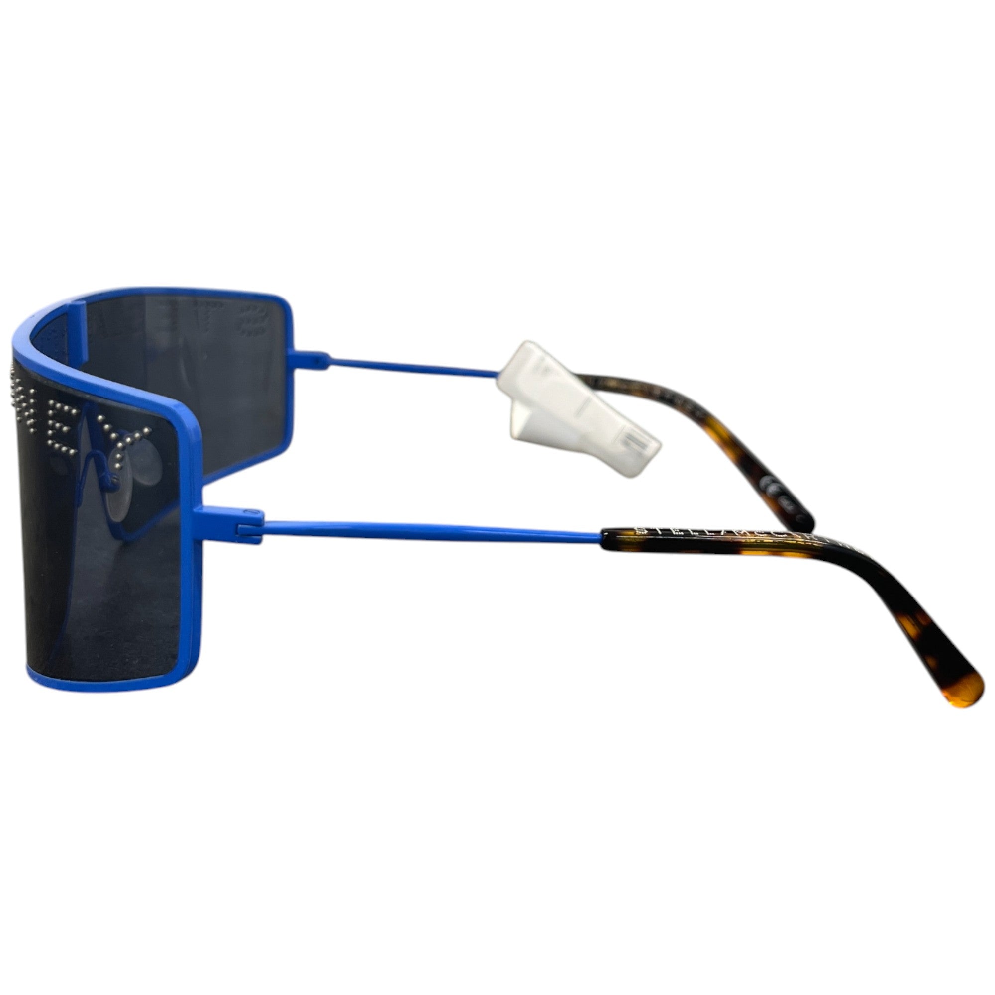 Women's Logo Mask Sunglasses Blue