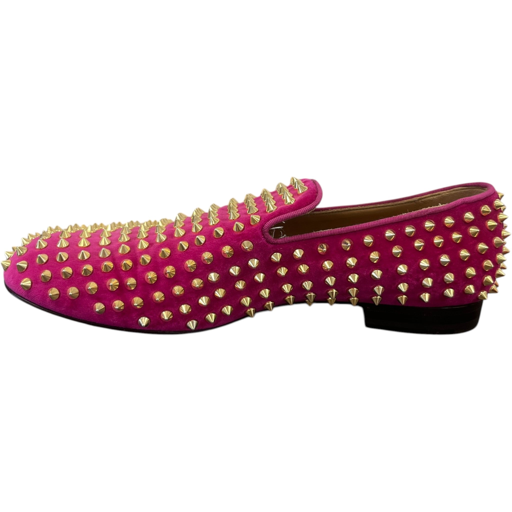 Men's Dandelion Spike Loafers Pink Size EU 41.5 / UK 7.5