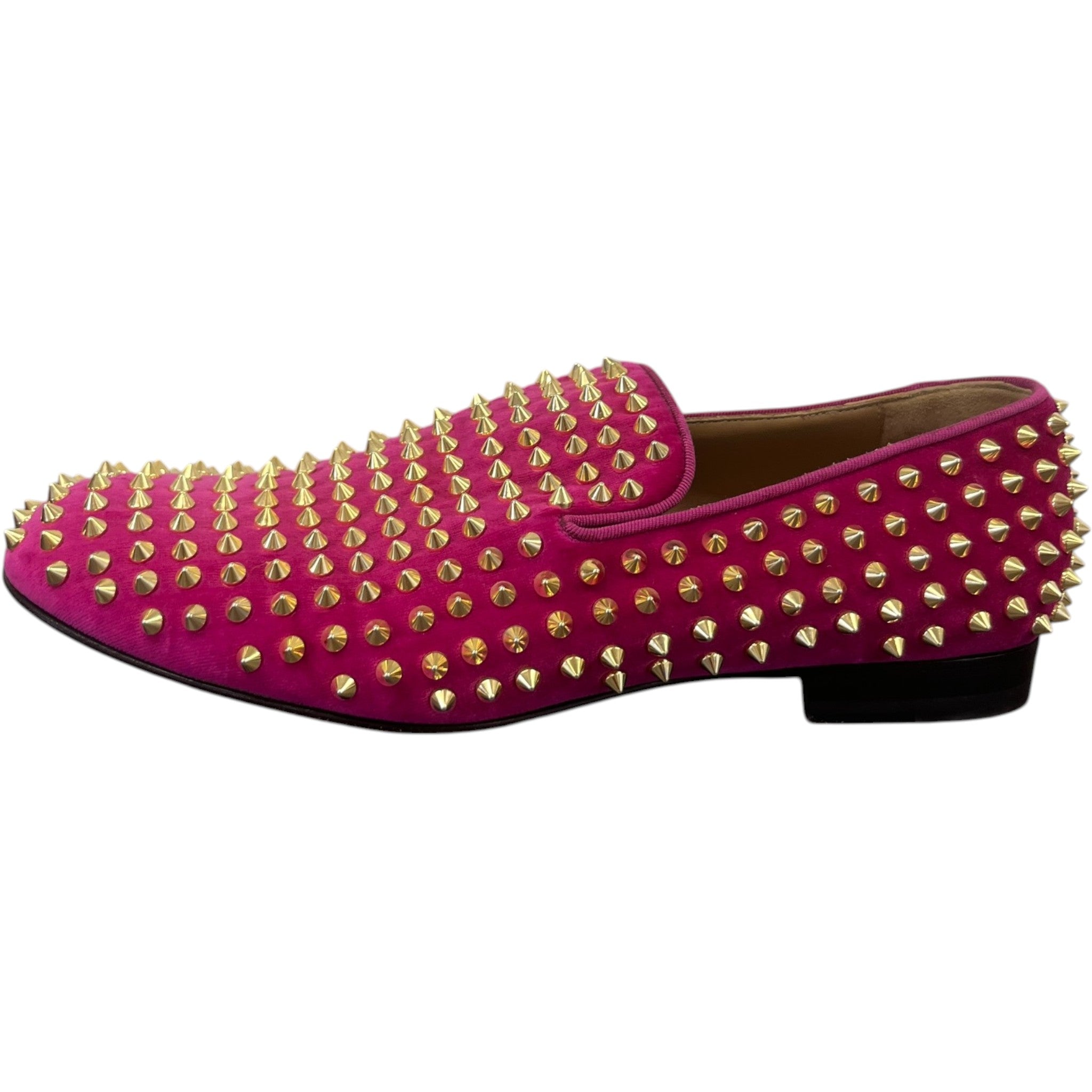 Men's Dandelion Spike Loafers Pink Size EU 41.5 / UK 7.5