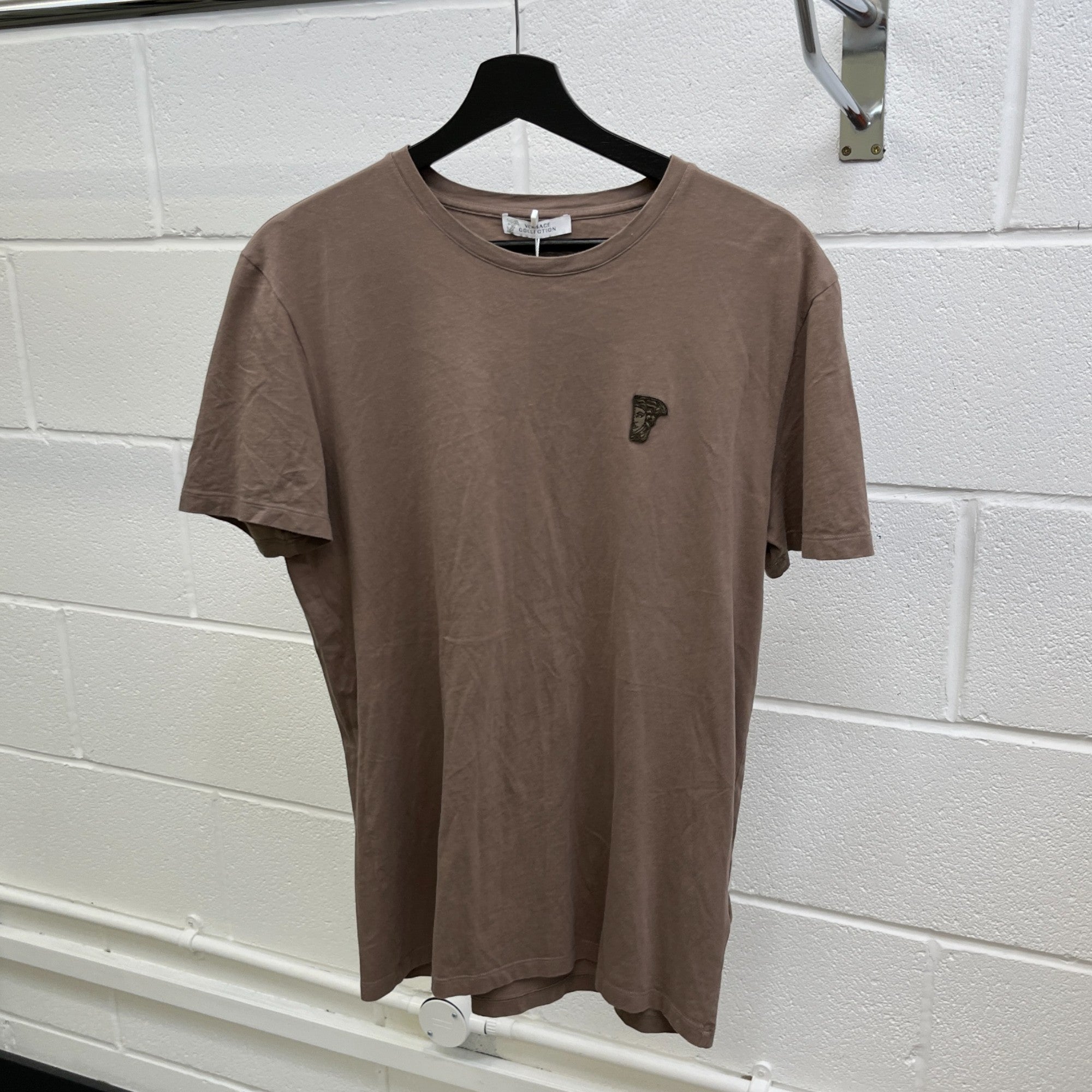 Men's Maduse Logo T-Shirt Brown Size M