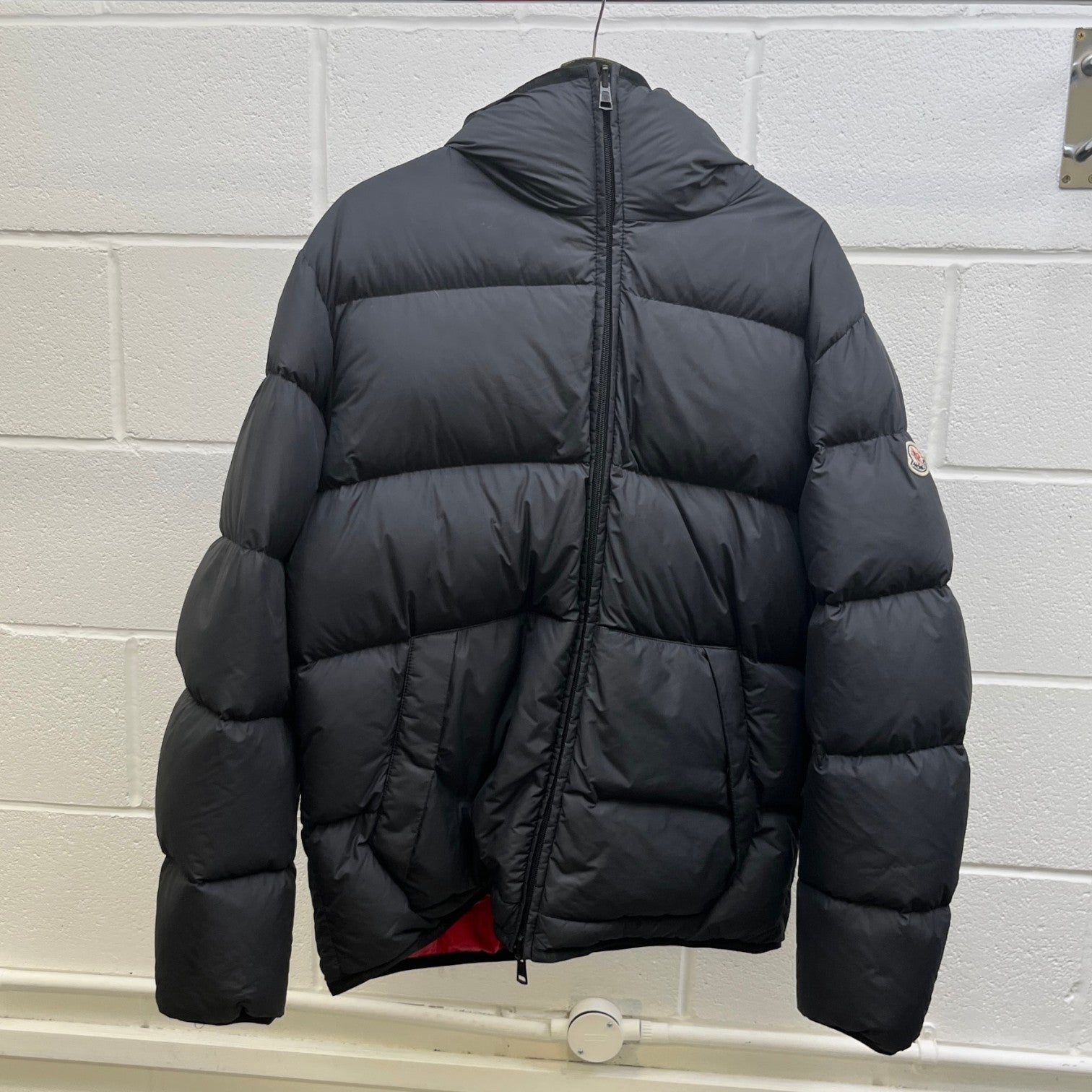 Men's Lumiere Reversible Down Jacket Black Size 4 / XL