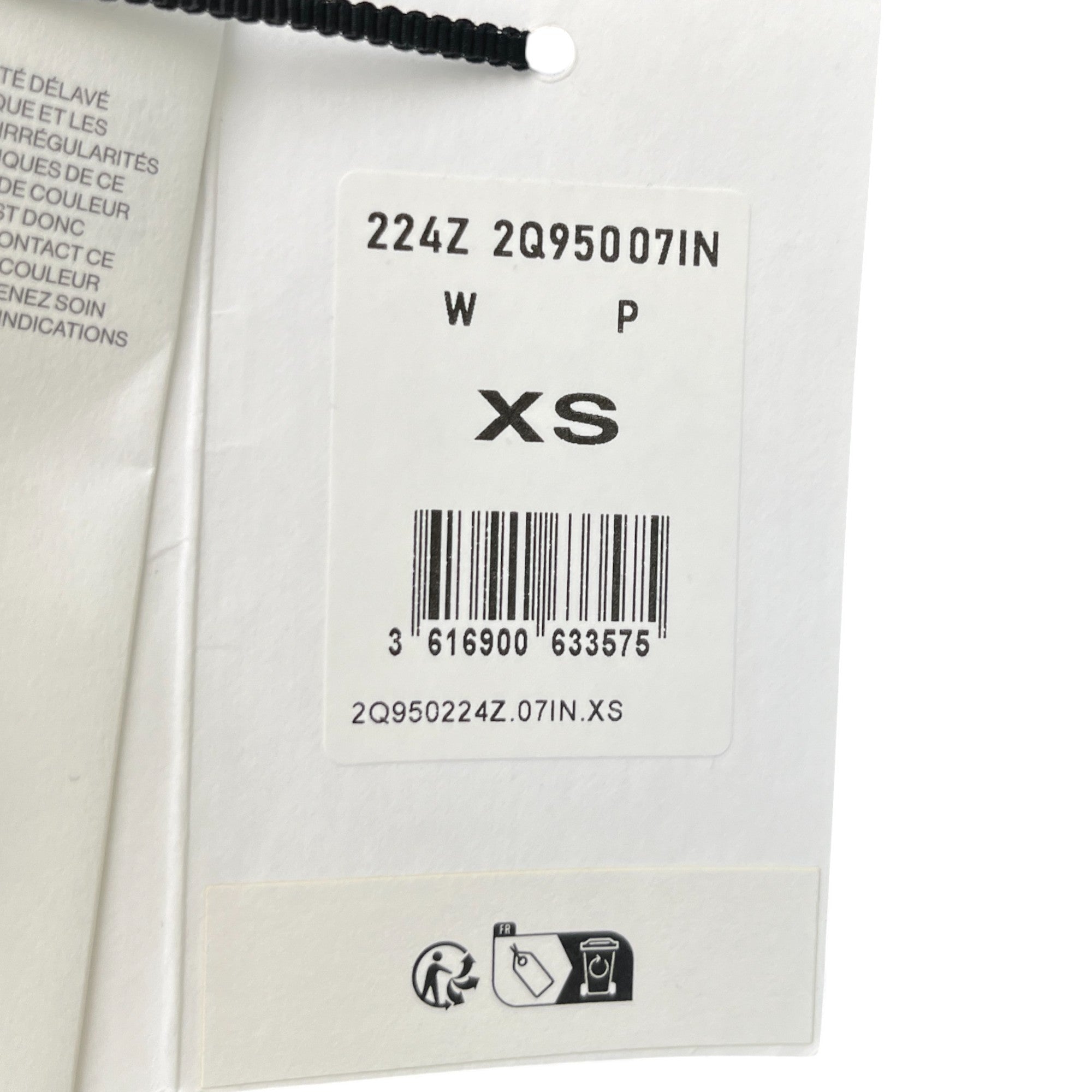 Women's Cropped OverShirt Blue Size XS