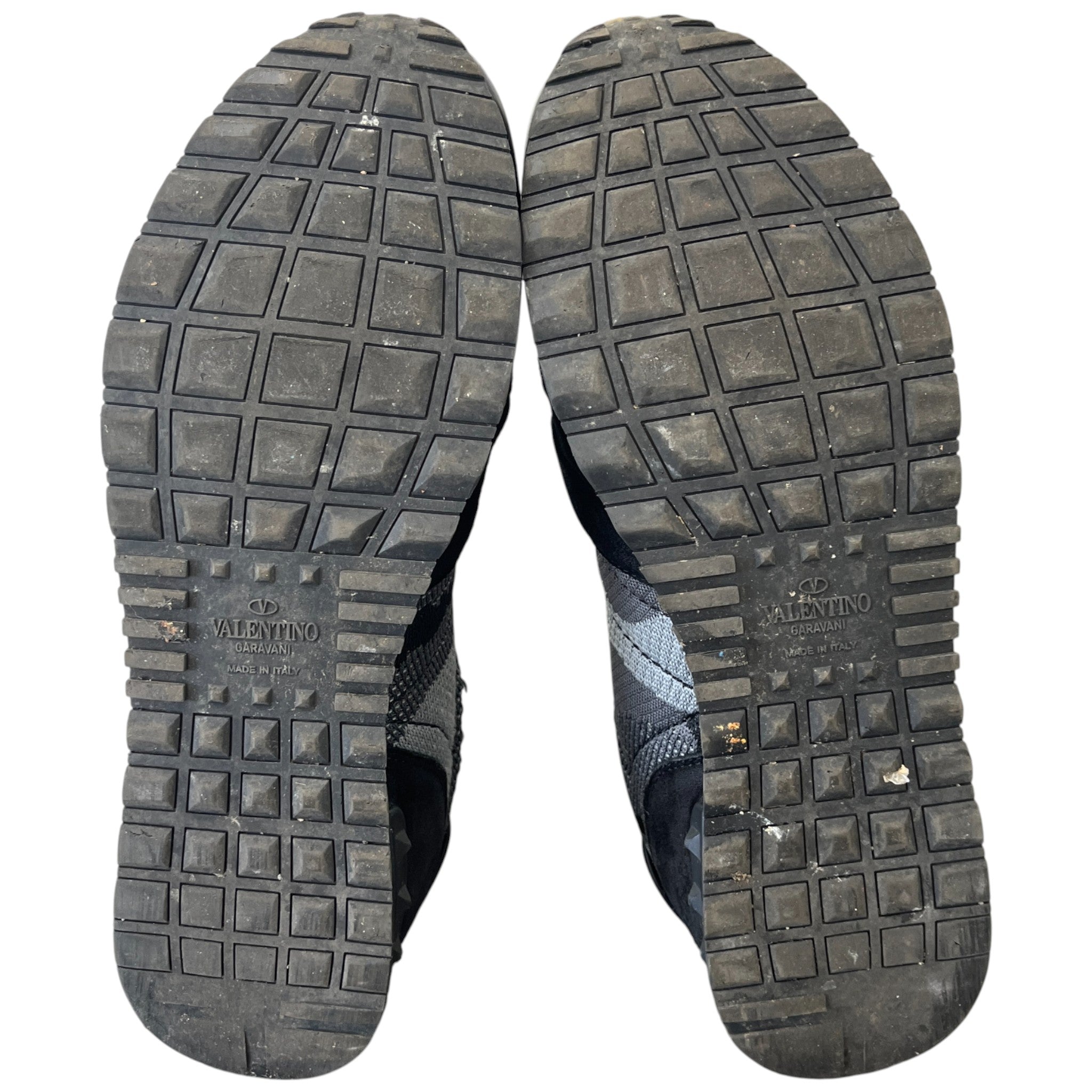 Men's Rockrunner Camouflage Low Trainers Black Size EU 44 / UK 10