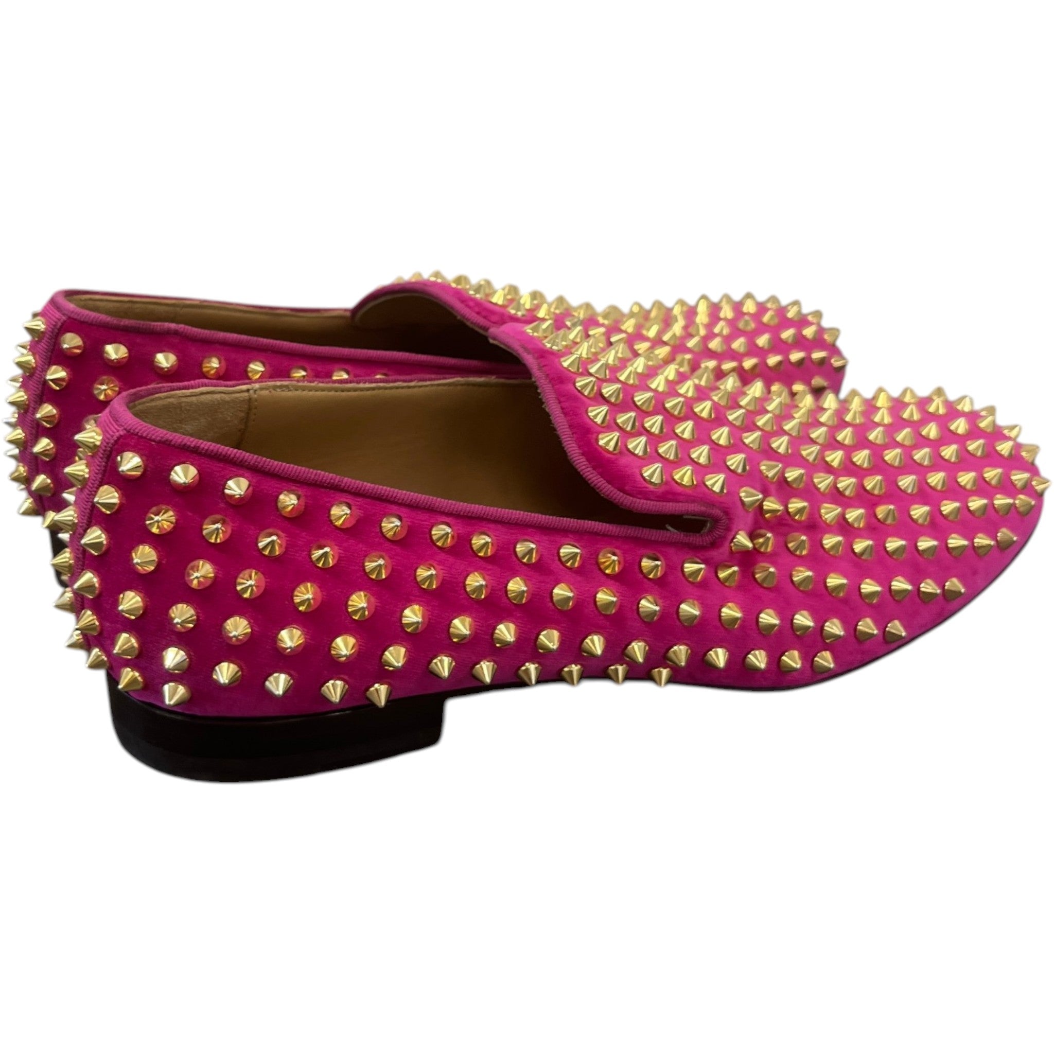 Men's Dandelion Spike Loafers Pink Size EU 41.5 / UK 7.5