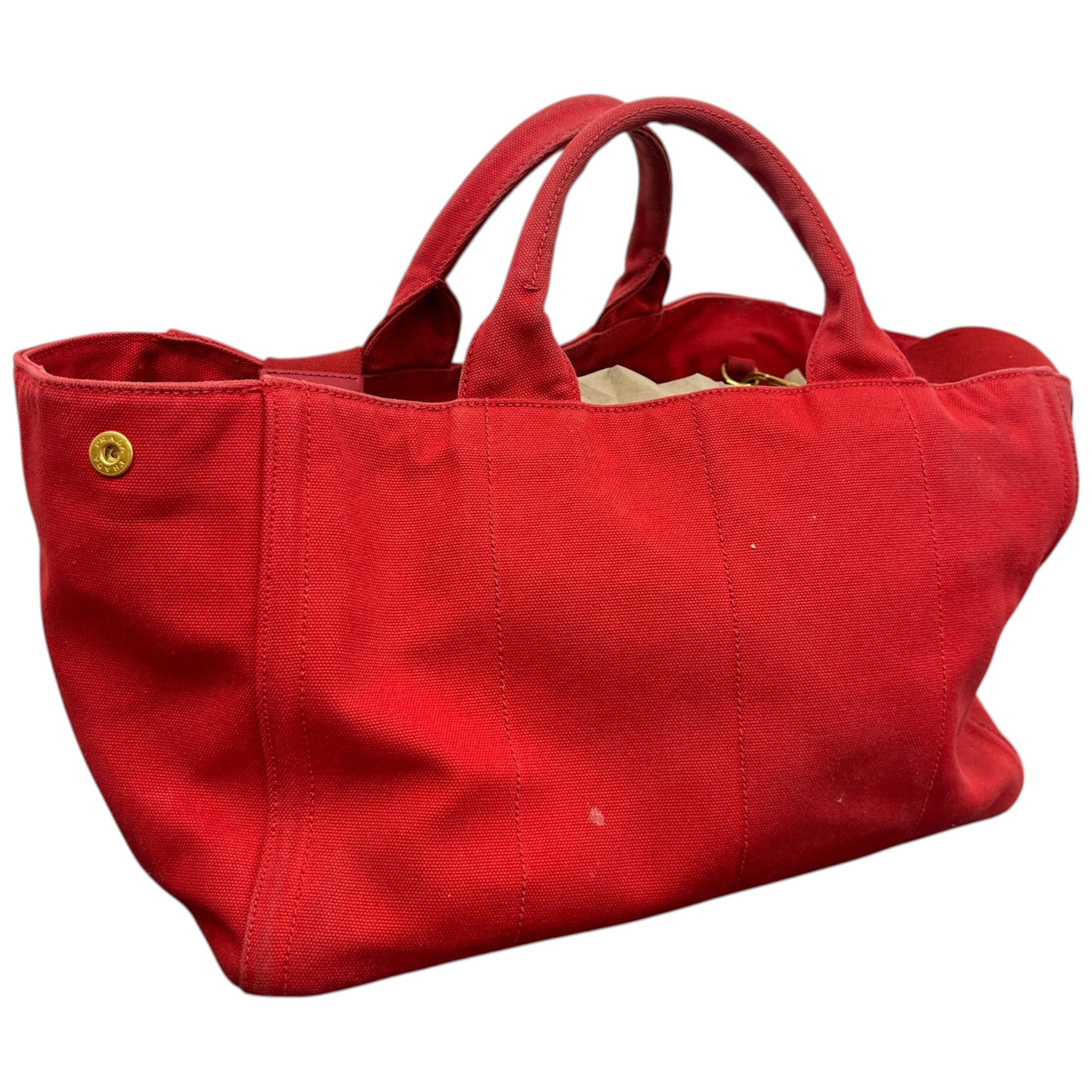 Women's Canapa Bijou Tote Handbag Red
