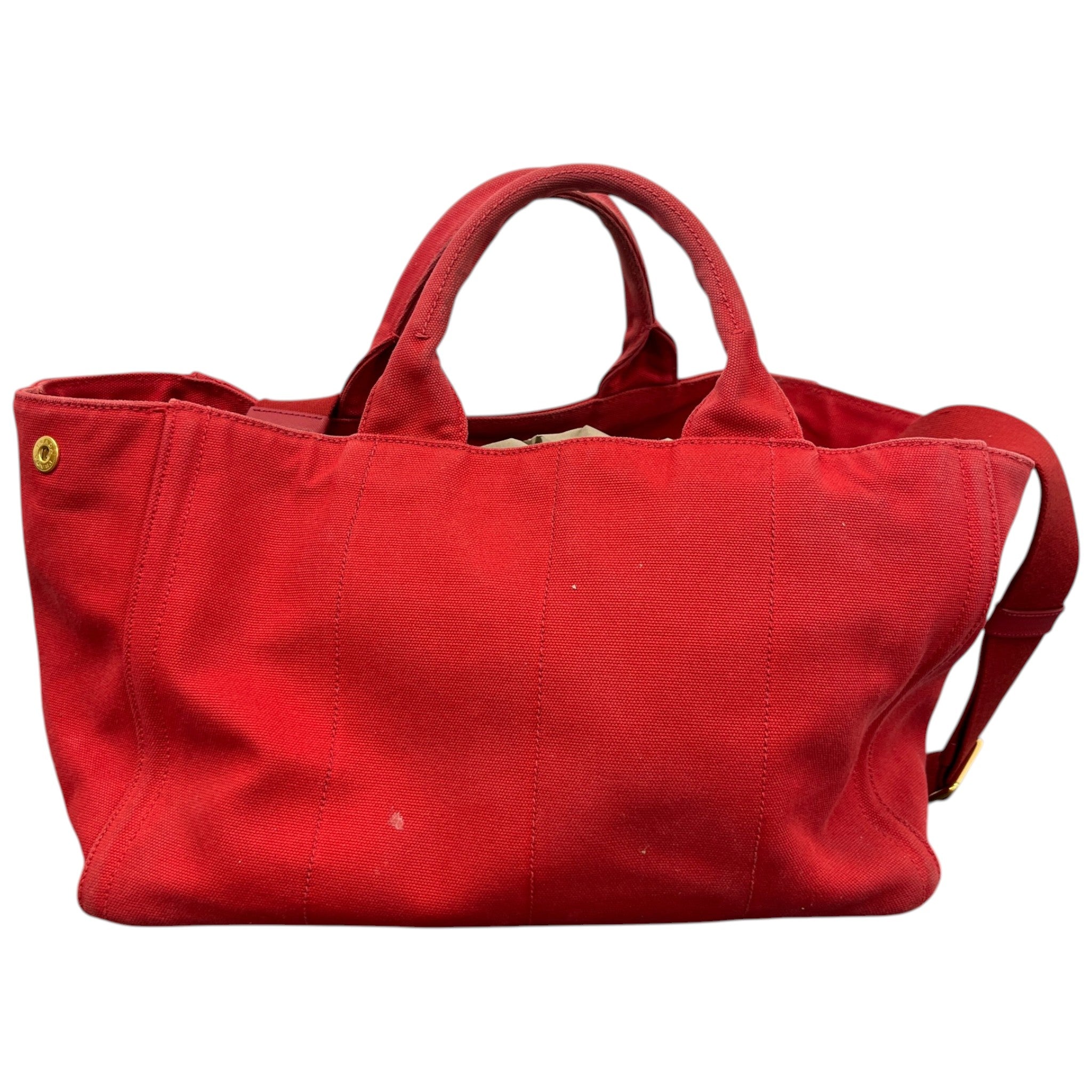 Women's Canapa Bijou Tote Handbag Red