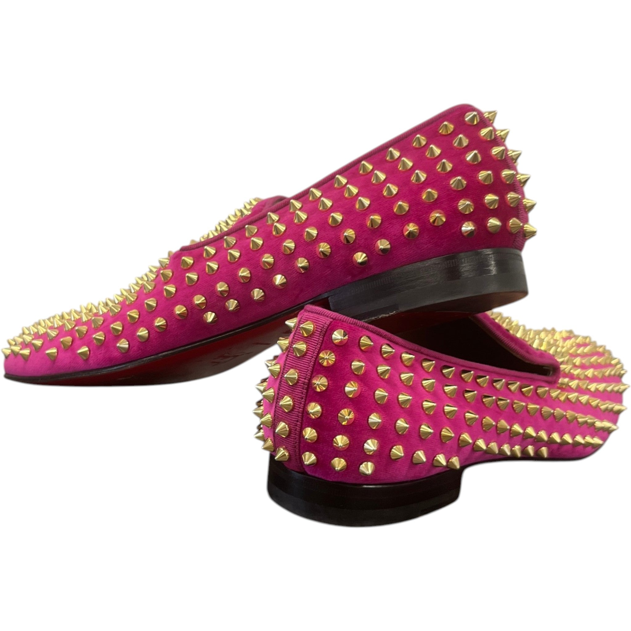 Men's Dandelion Spike Loafers Pink Size EU 41.5 / UK 7.5