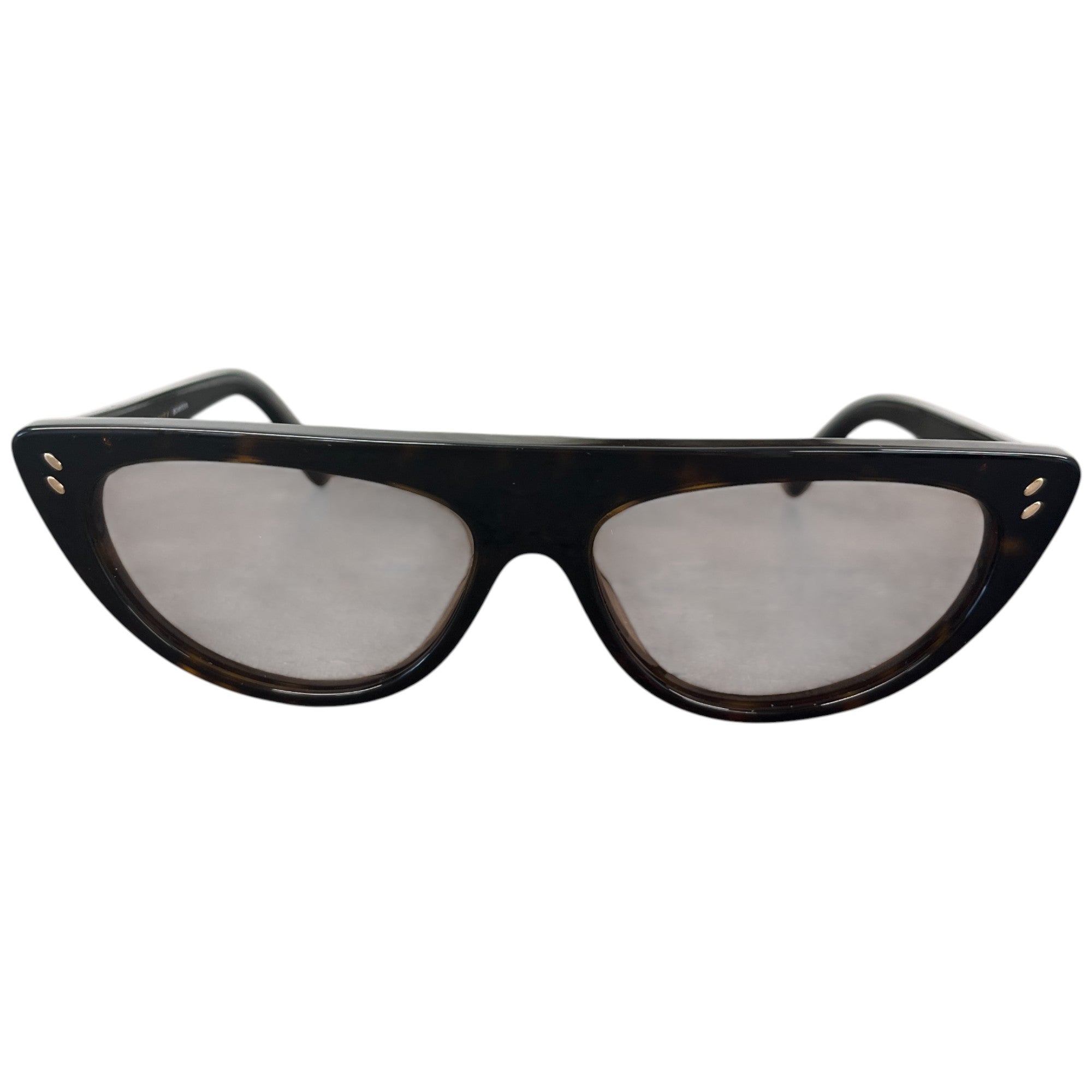 Women's Cat Eye Logo Sunglasses Brown