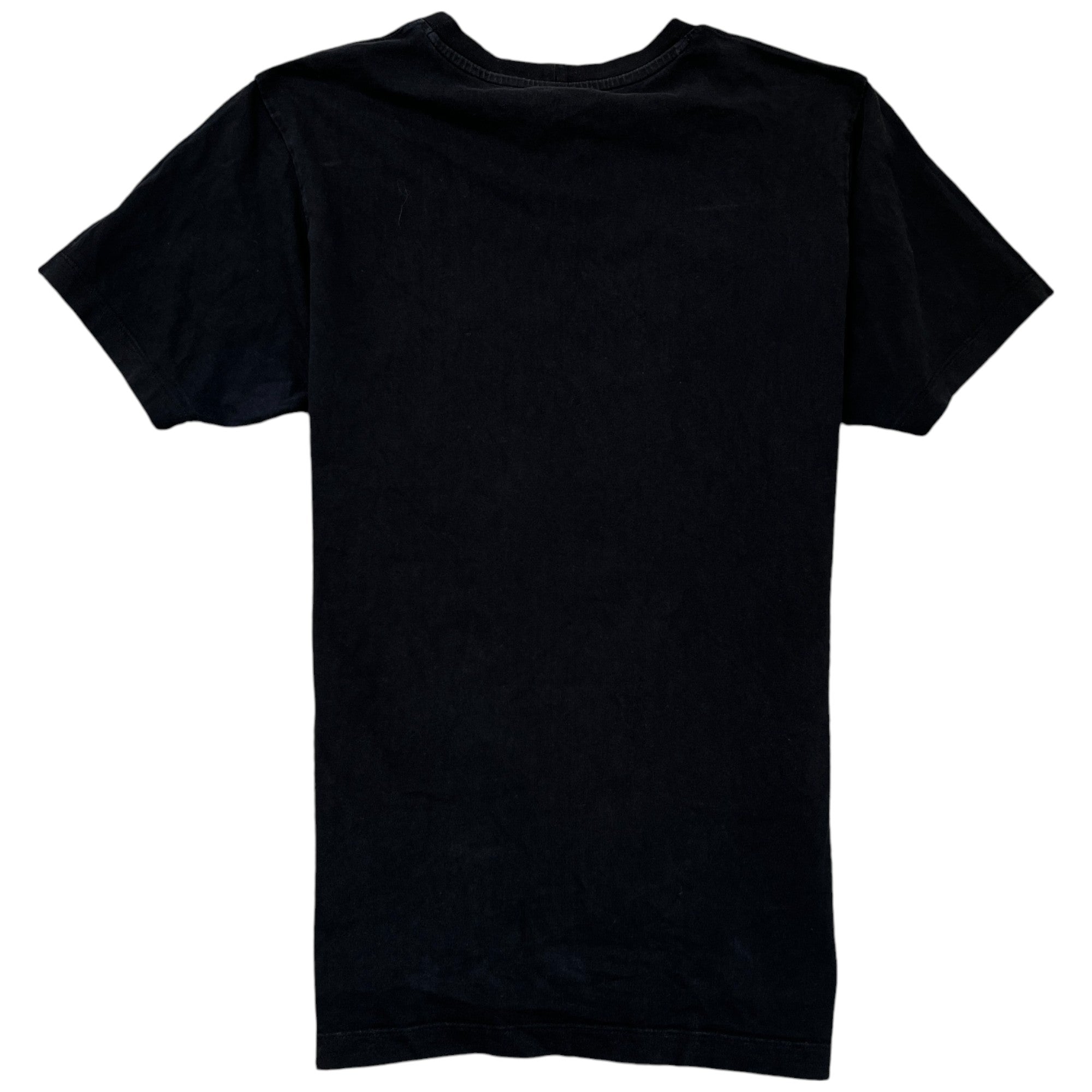 Men's Tiger Logo Print T-Shirt Black Size M