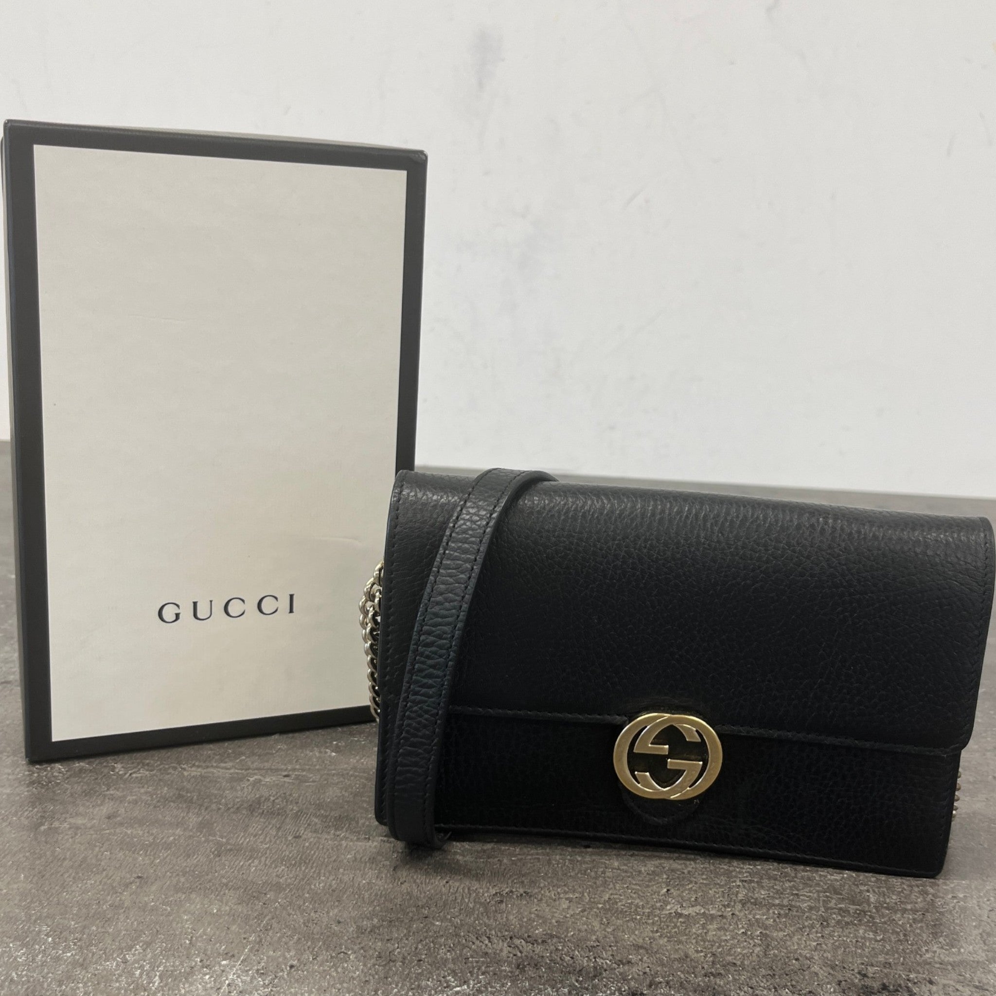 Women's Interlocking G Woc Bag Black