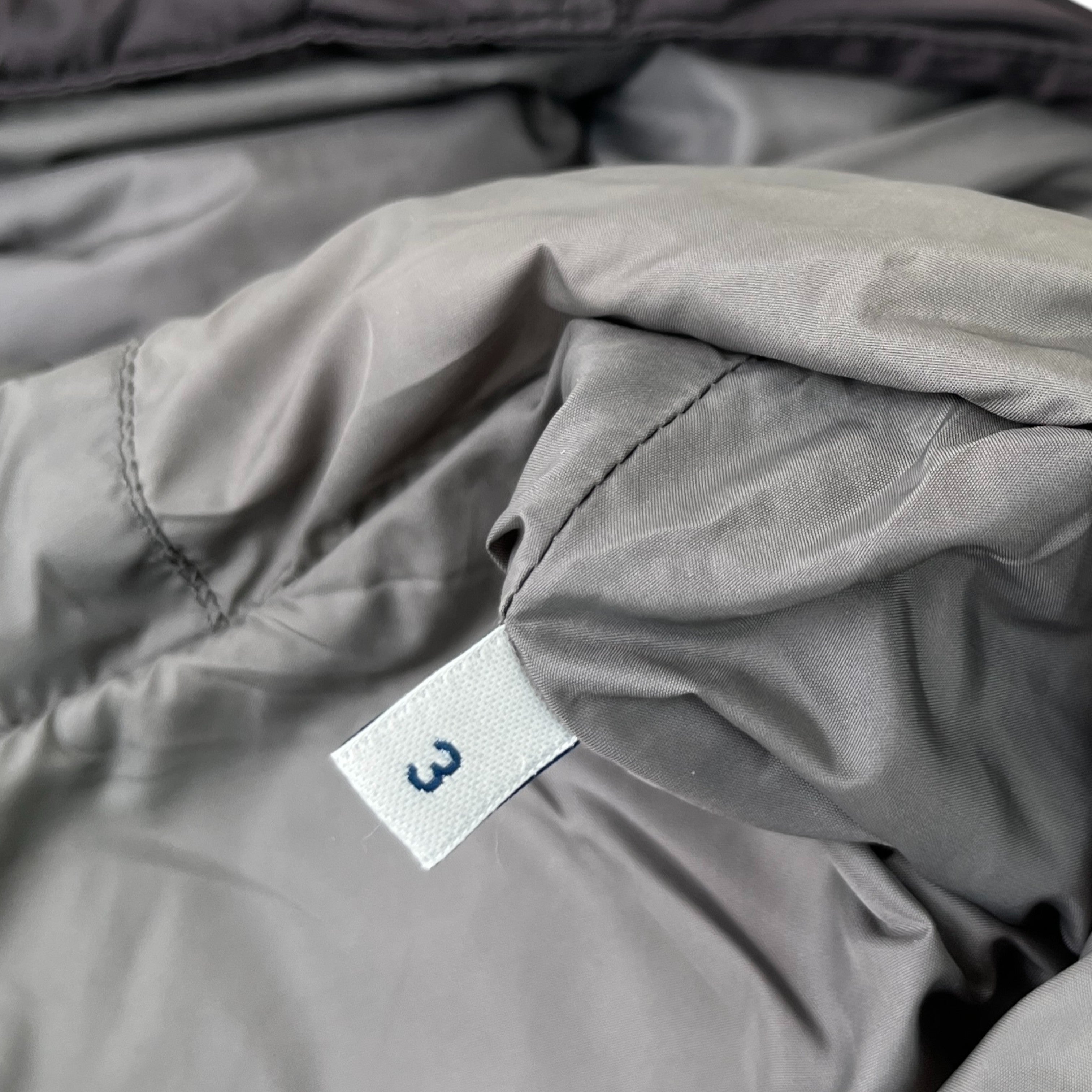 Men's Gary Down Jacket Grey Size 3 / L