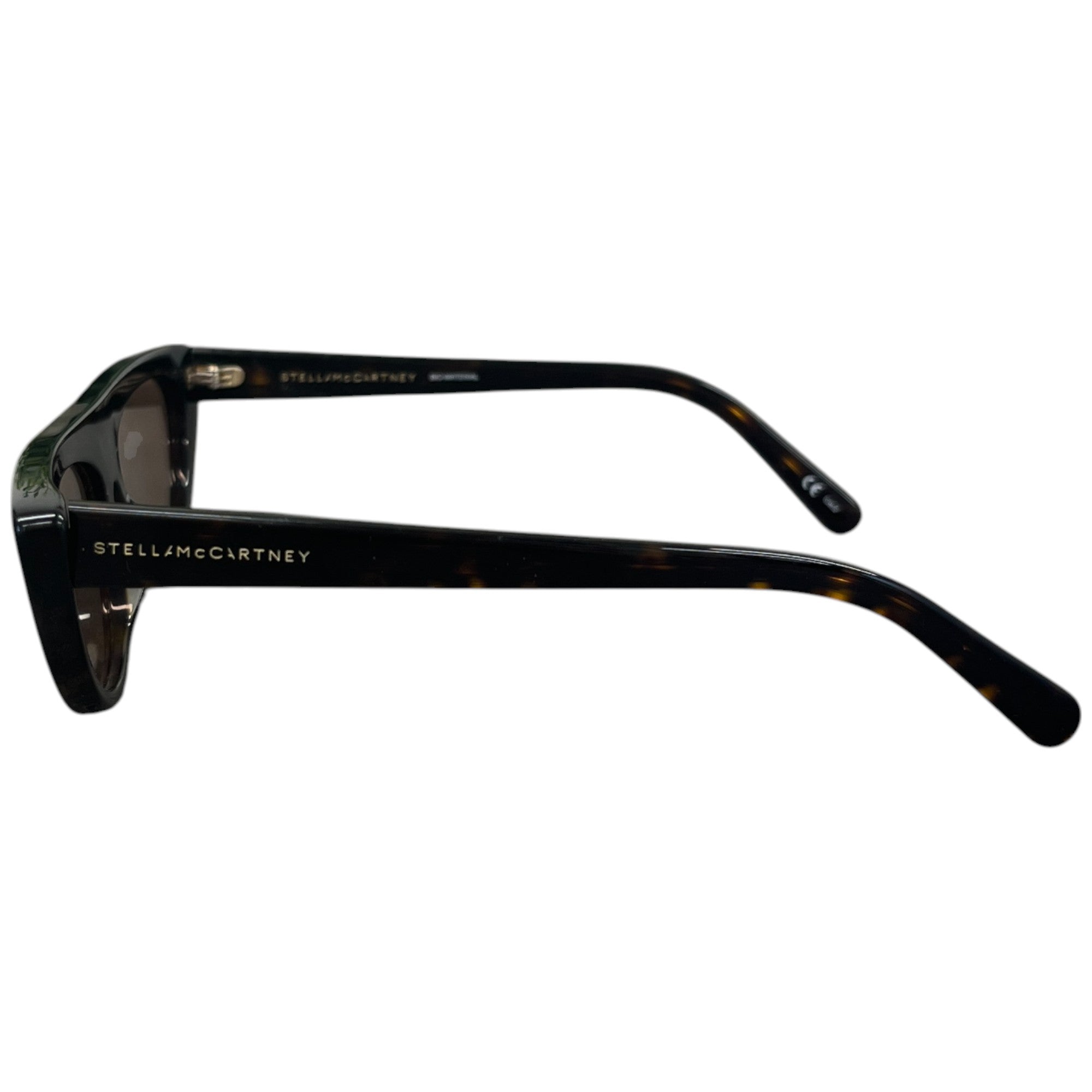 Women's Cat Eye Logo Sunglasses Brown