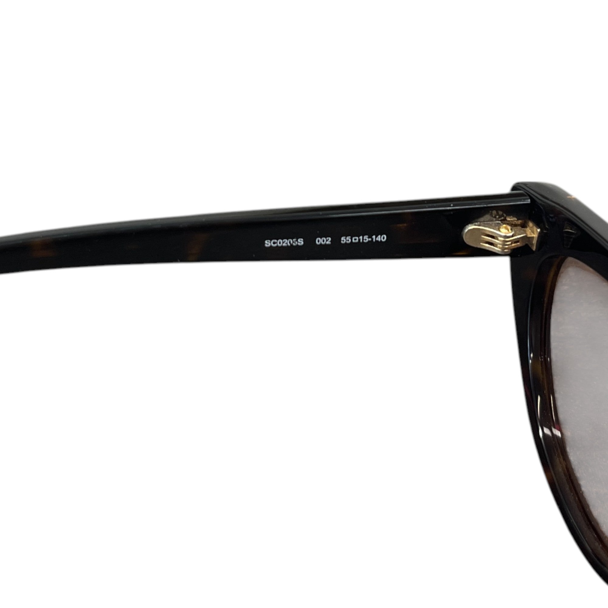 Women's Cat Eye Logo Sunglasses Brown