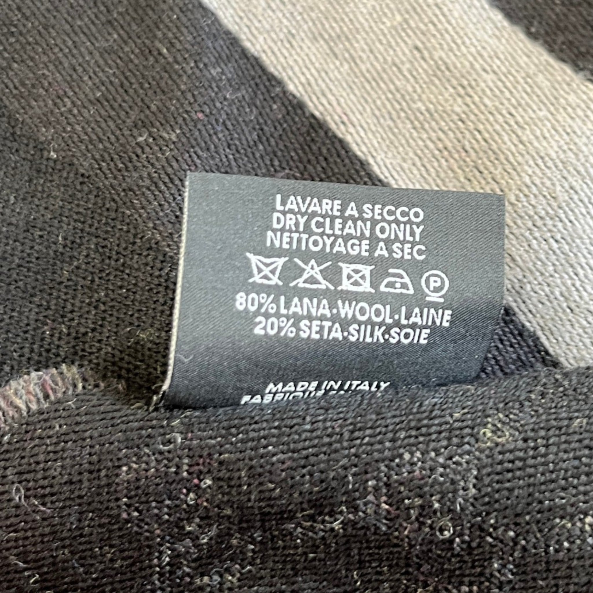 Men's Gg Supreme Scarf Grey