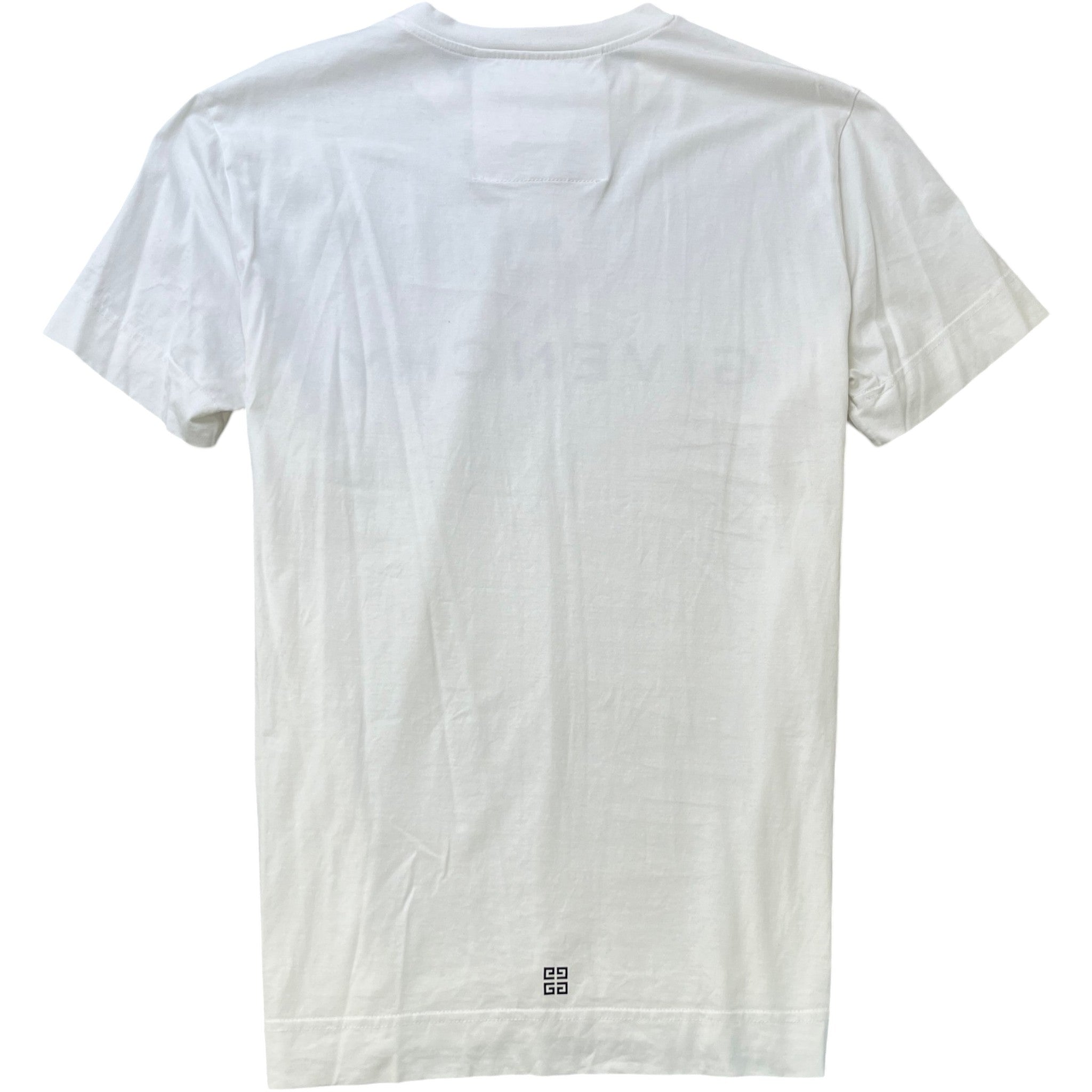 Men's Logo Print T-Shirt White Size L