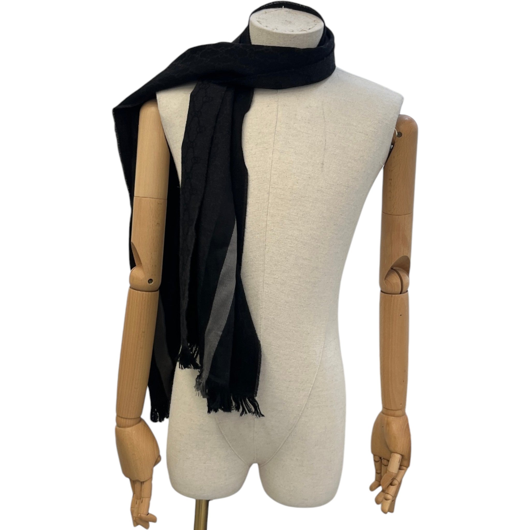 Men's Gg Supreme Scarf Grey