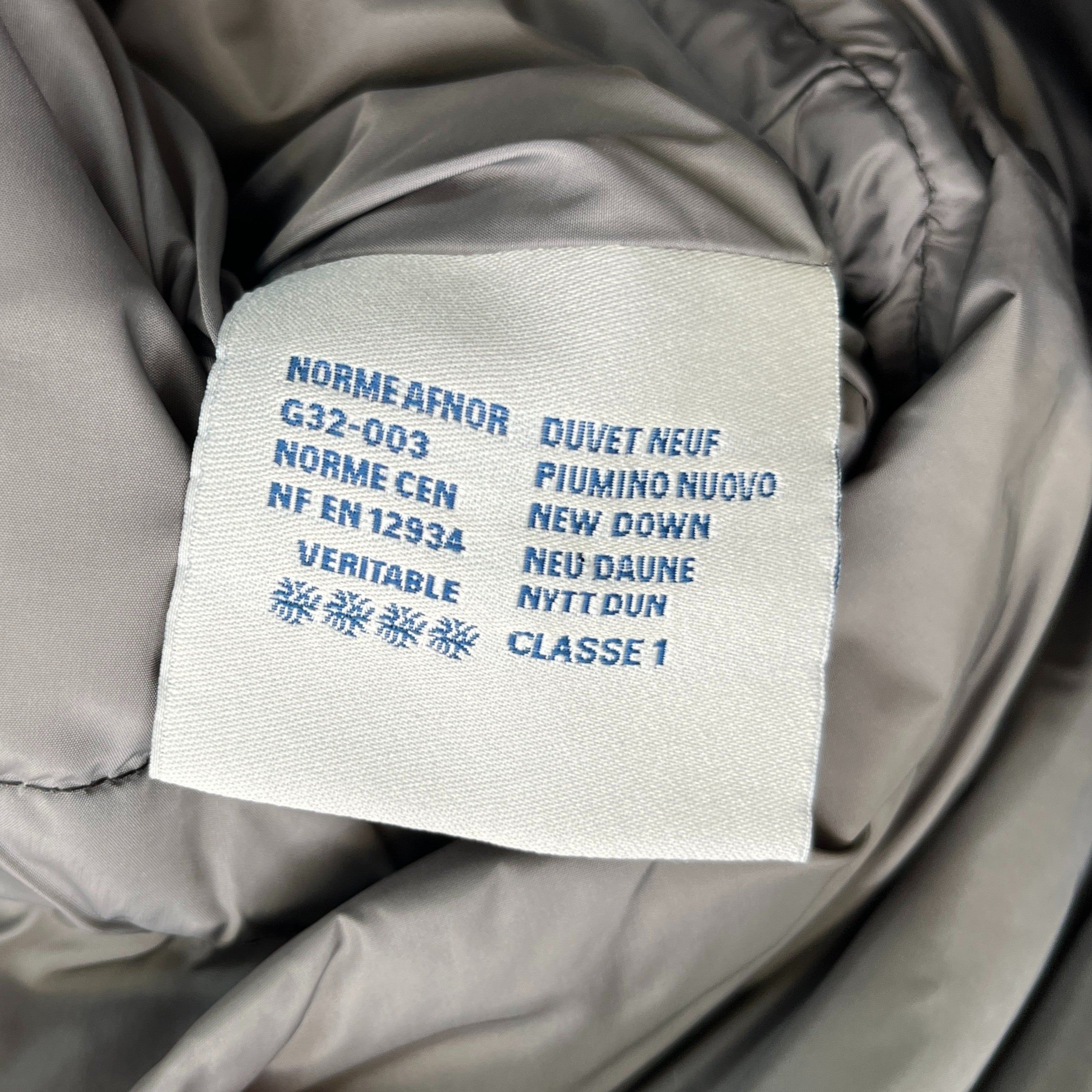 Men's Gary Down Jacket Grey Size 3 / L