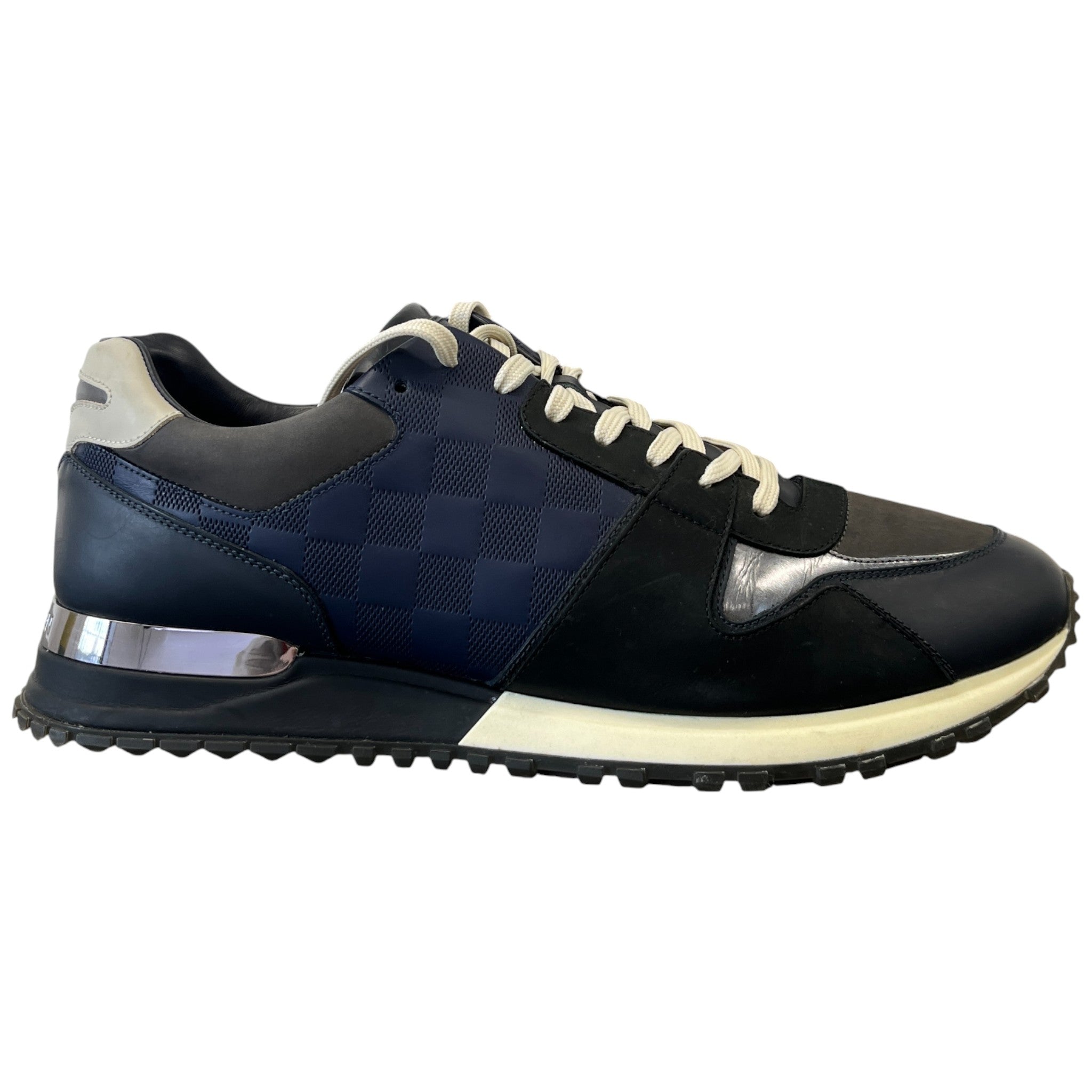 Men's Run Away Low Trainers Navy Size EU 42.5 / UK 8.5