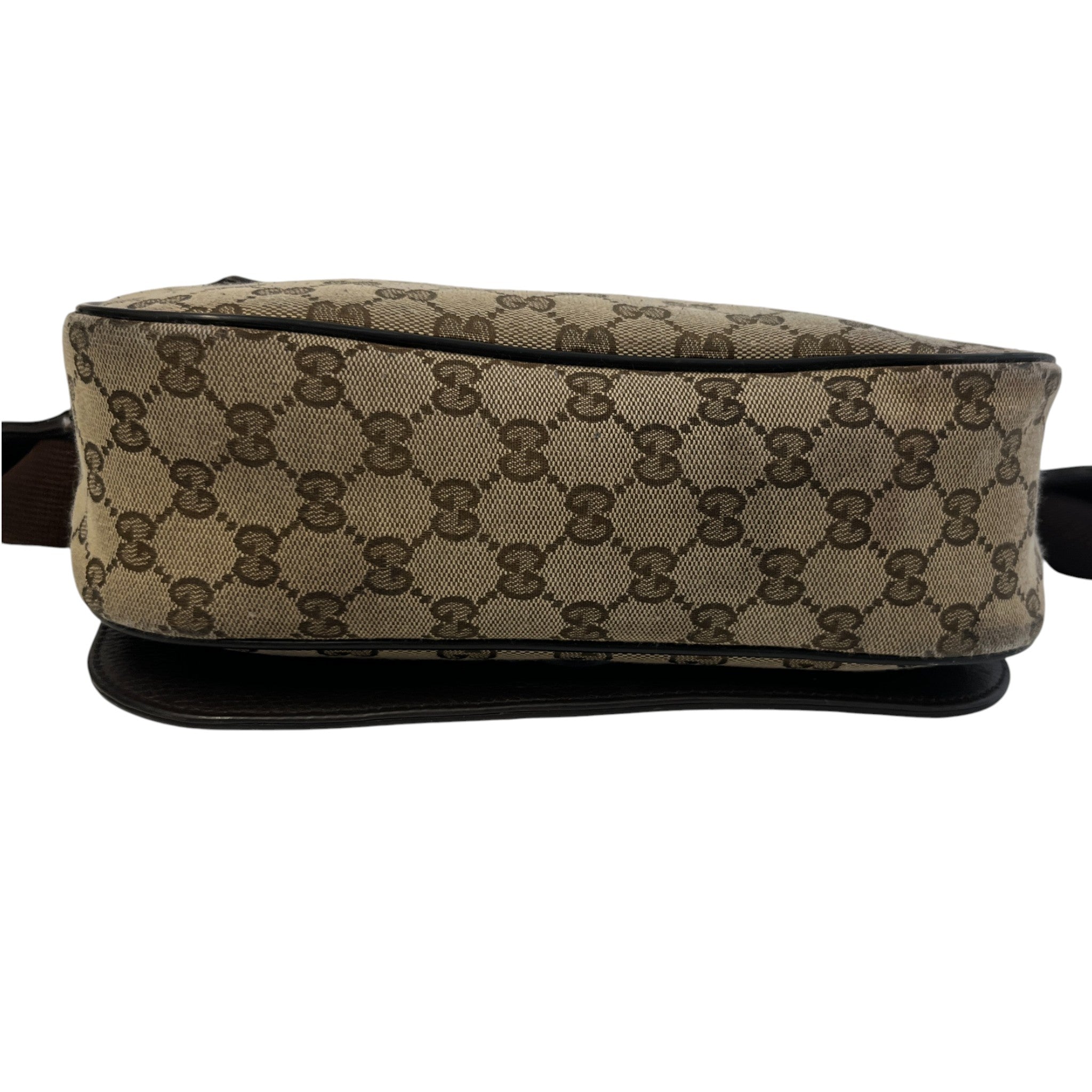 Men's Gg Supreme Messenger Bag Beige