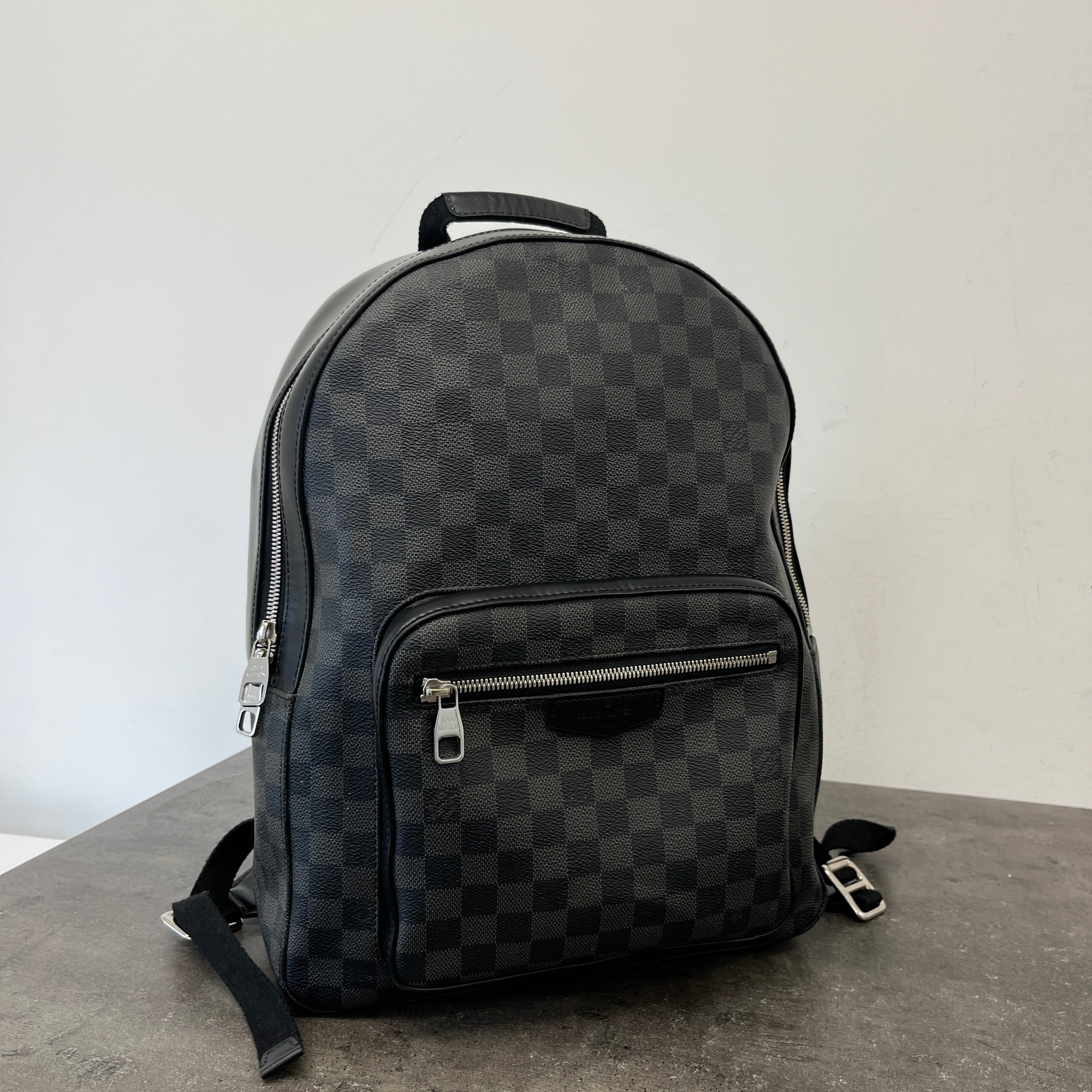 Men's Damier Graphite Josh Backpack Black