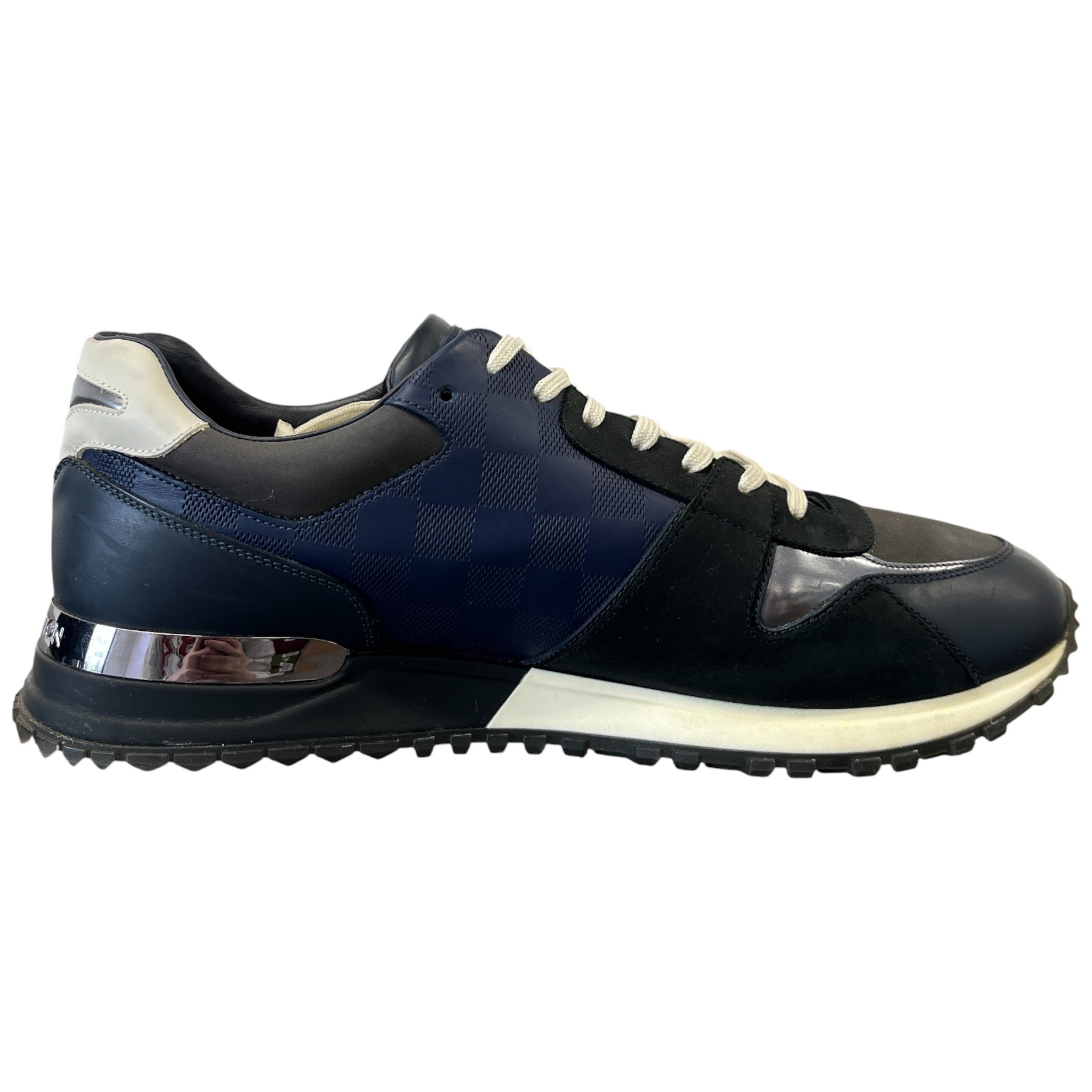 Men's Run Away Low Trainers Navy Size EU 42.5 / UK 8.5