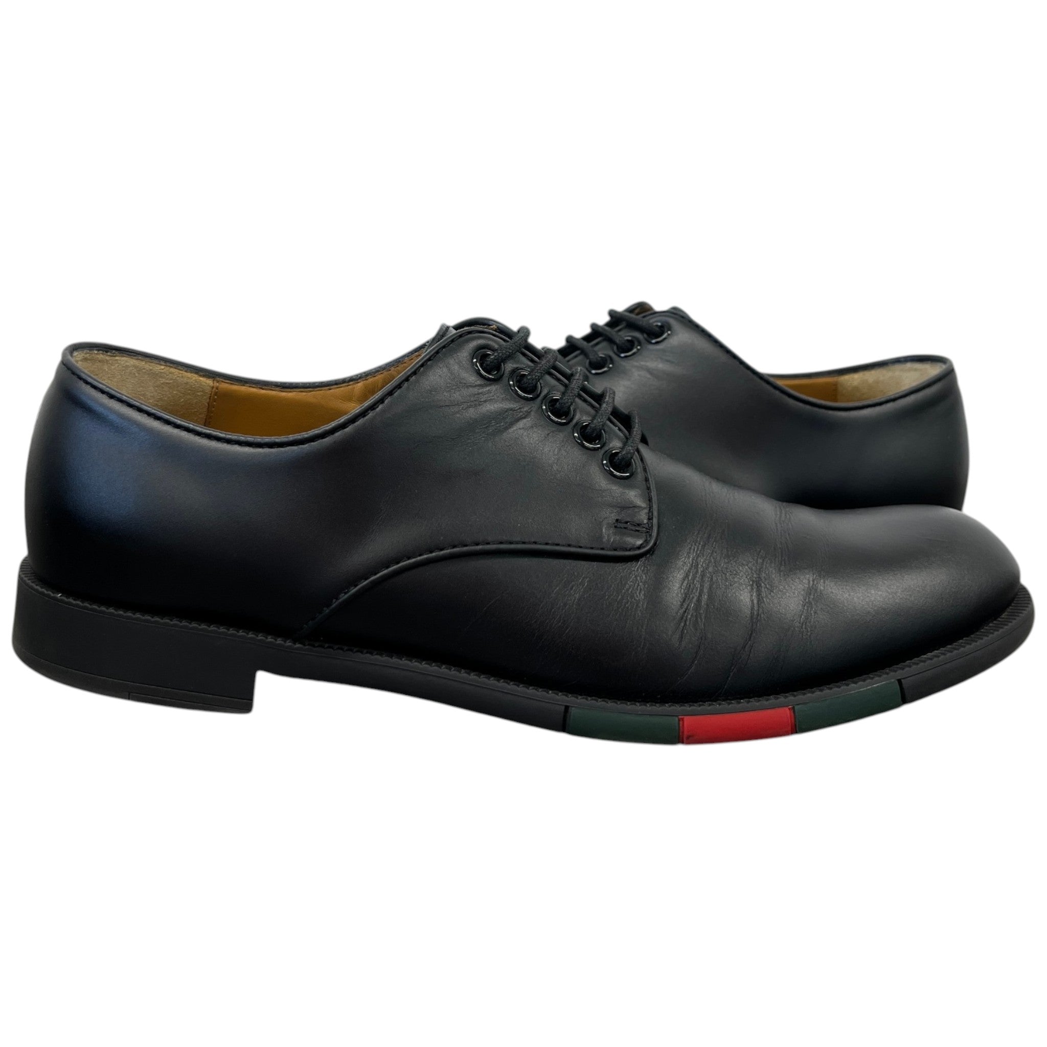 Men's Derby Web Loafers Black Size EU 40.5 / UK 6.5