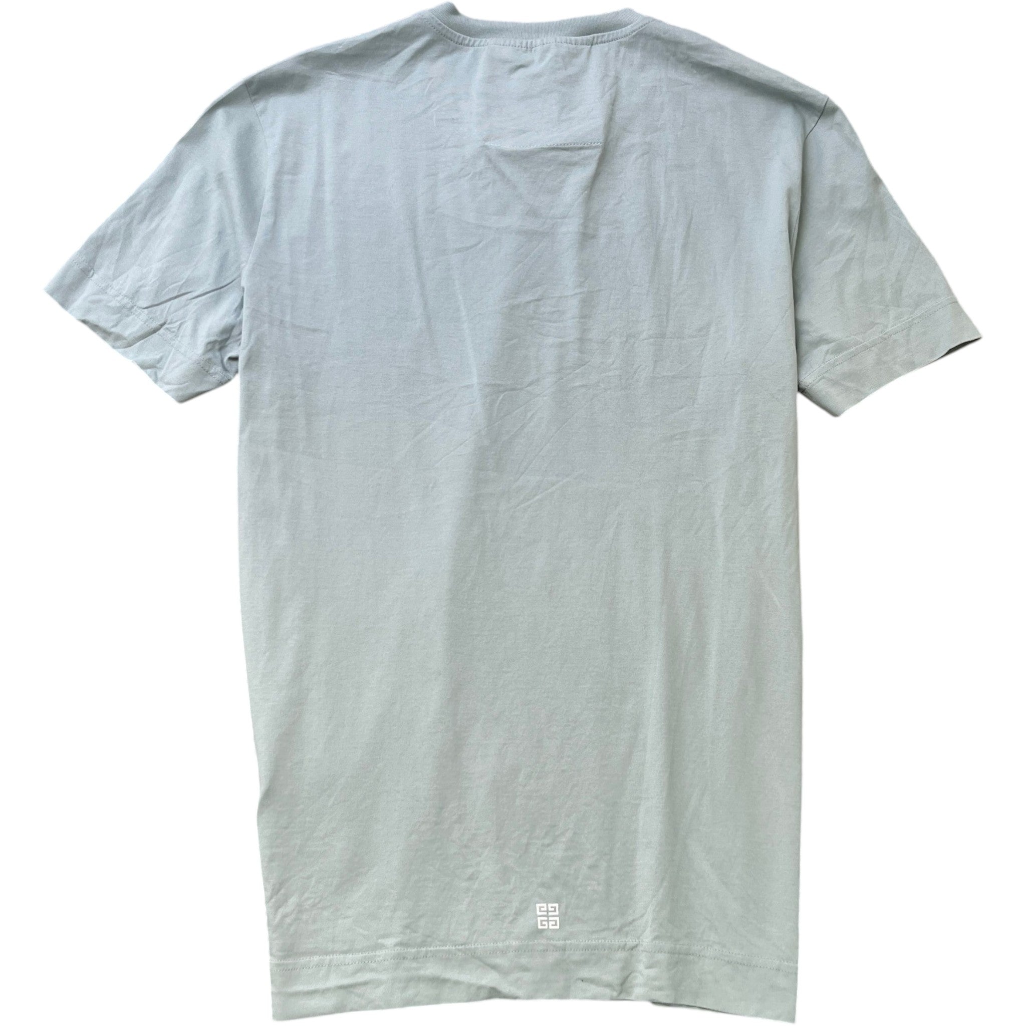 Men's Logo Print T-Shirt Blue Size L