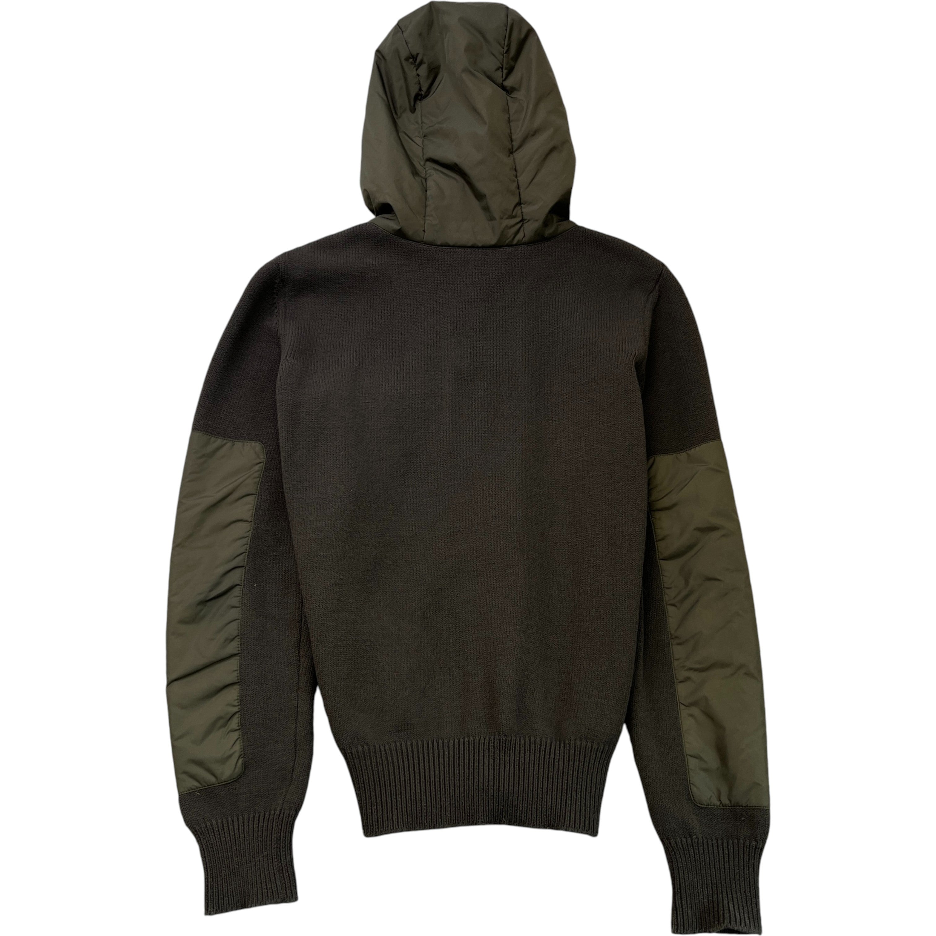 Men's Grenoble Maglione Tricot Jacket Khaki Size M